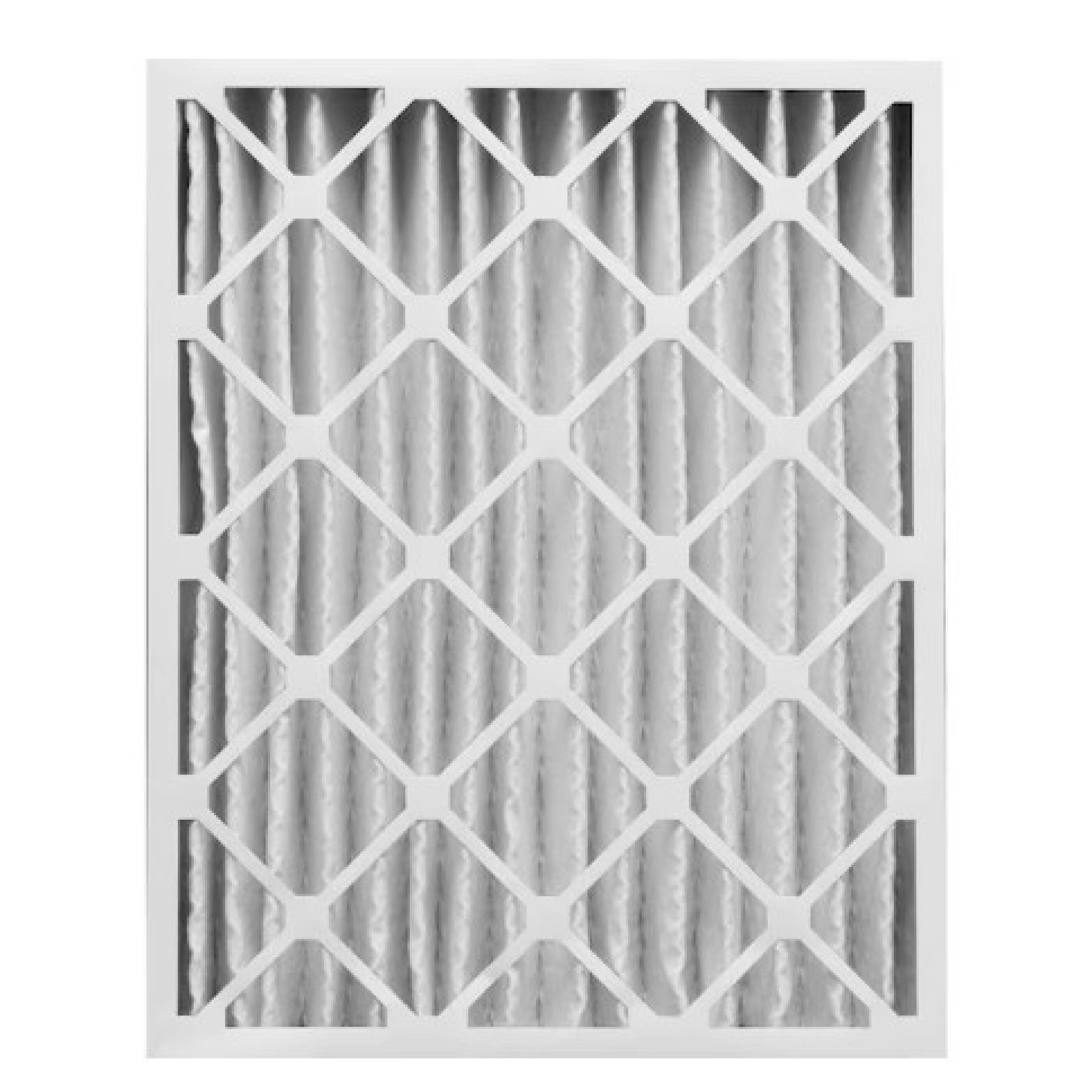Nordic 001-16X25X4M13-1 16x25x4 Pleated Air Filter, High Capacity, Electrostatically Charged Synthetic Media, MERV 13