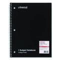 Wirebound Notebooks, 8 1/2" x 11", 1 Subject, College Ruled, 100 Sheets, Assorted Colors, Pack Of 6 Notebooks