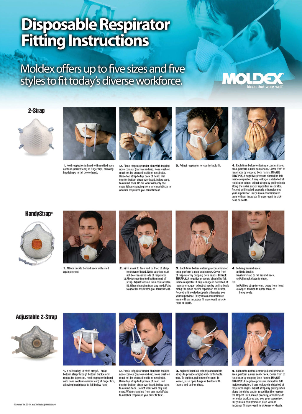 Moldex 2300N95 N95 Respirator with Exhale Valve, 10/Box