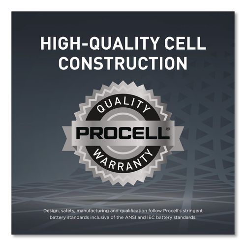Procell Professional Alkaline 9V Batteries, 12/Box