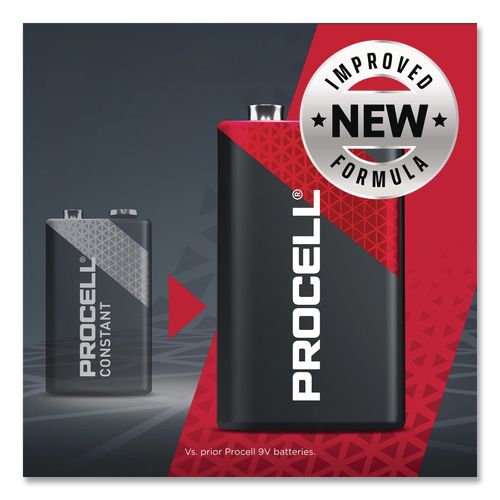 Procell Professional Alkaline 9V Batteries, 12/Box