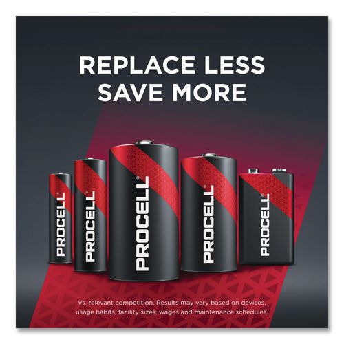 Procell Professional Alkaline 9V Batteries, 12/Box