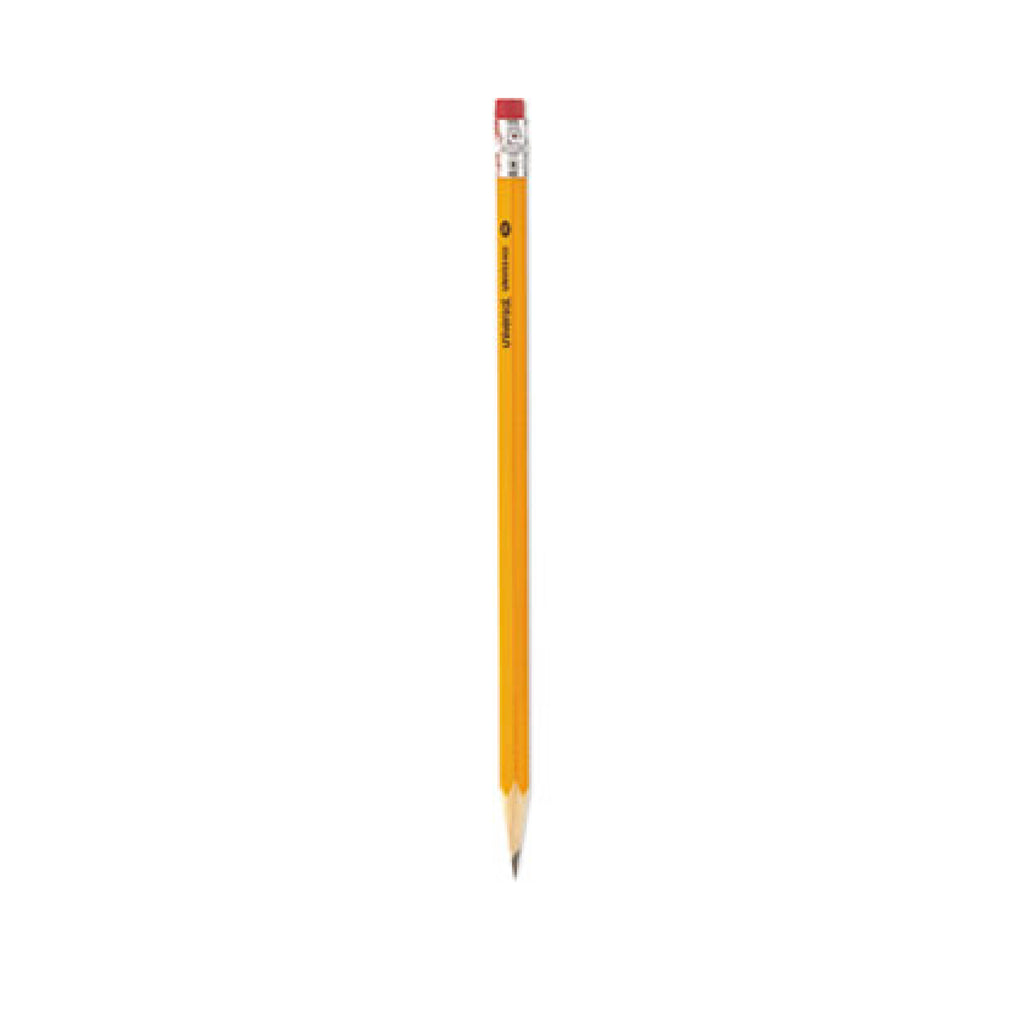 Classic Wood Pencils, Presharpened, #2 Lead, Yellow, Soft, Pack of 12