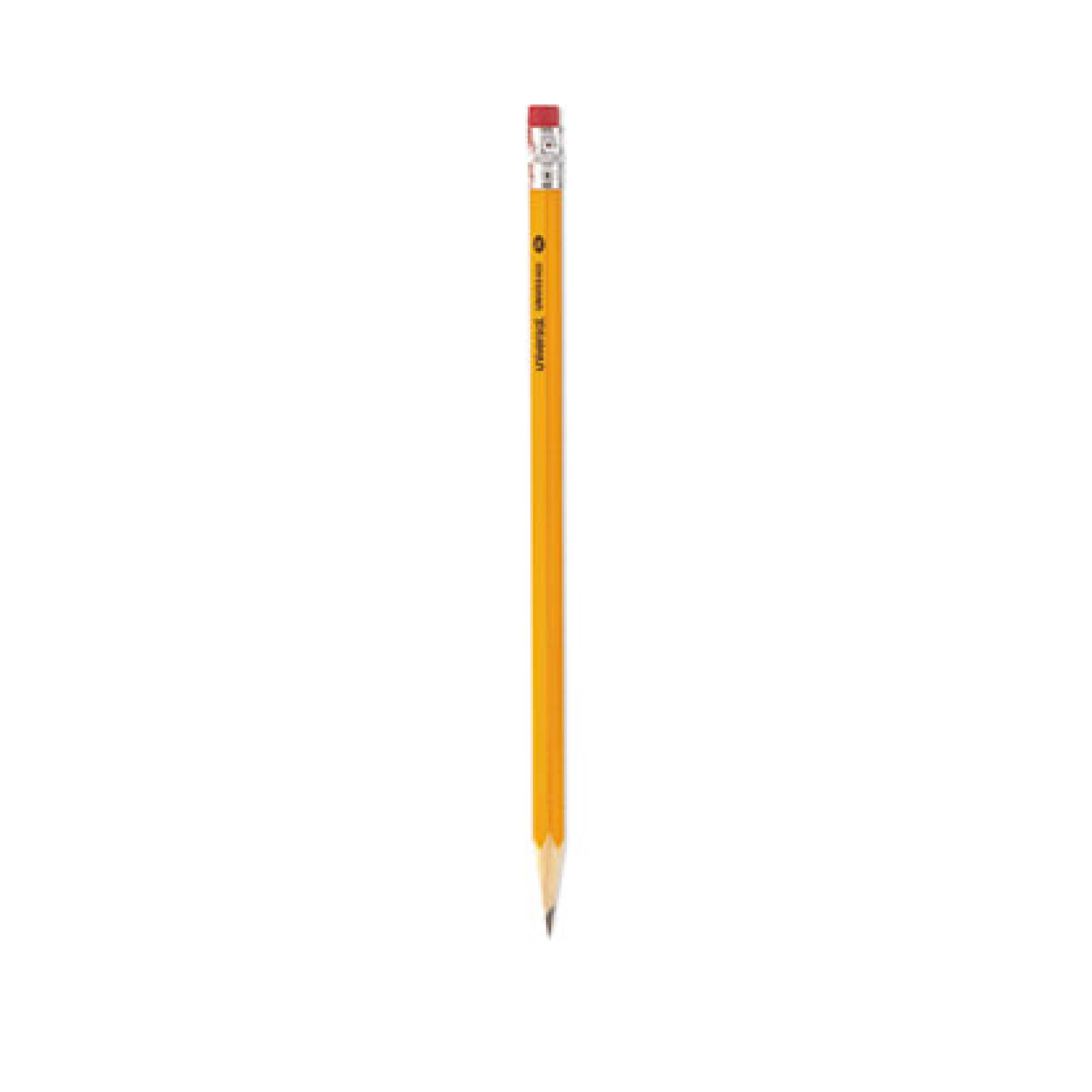 Classic Wood Pencils, Presharpened, #2 Lead, Yellow, Soft, Pack of 12