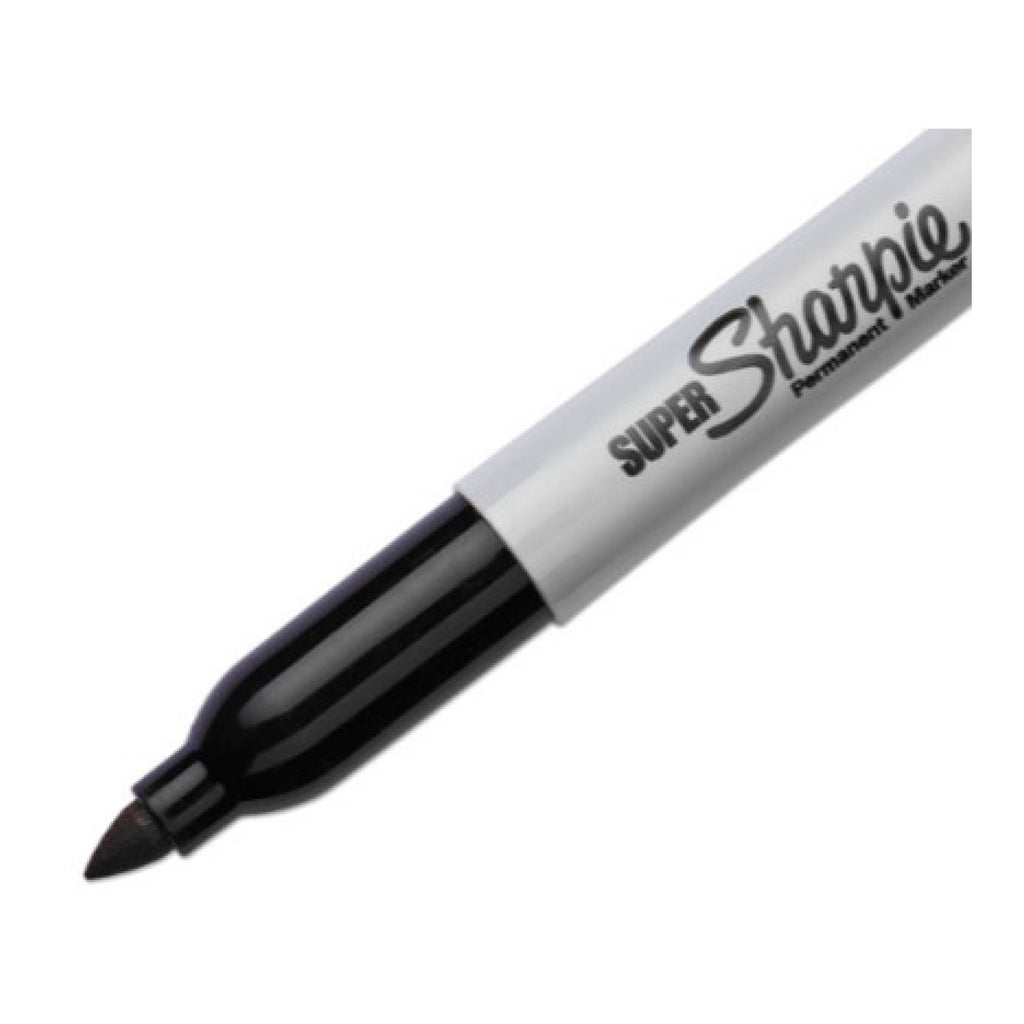 Sharpie 33001 Super Size Permanent Marker, Fine Bullet Tip, Black, Dozen