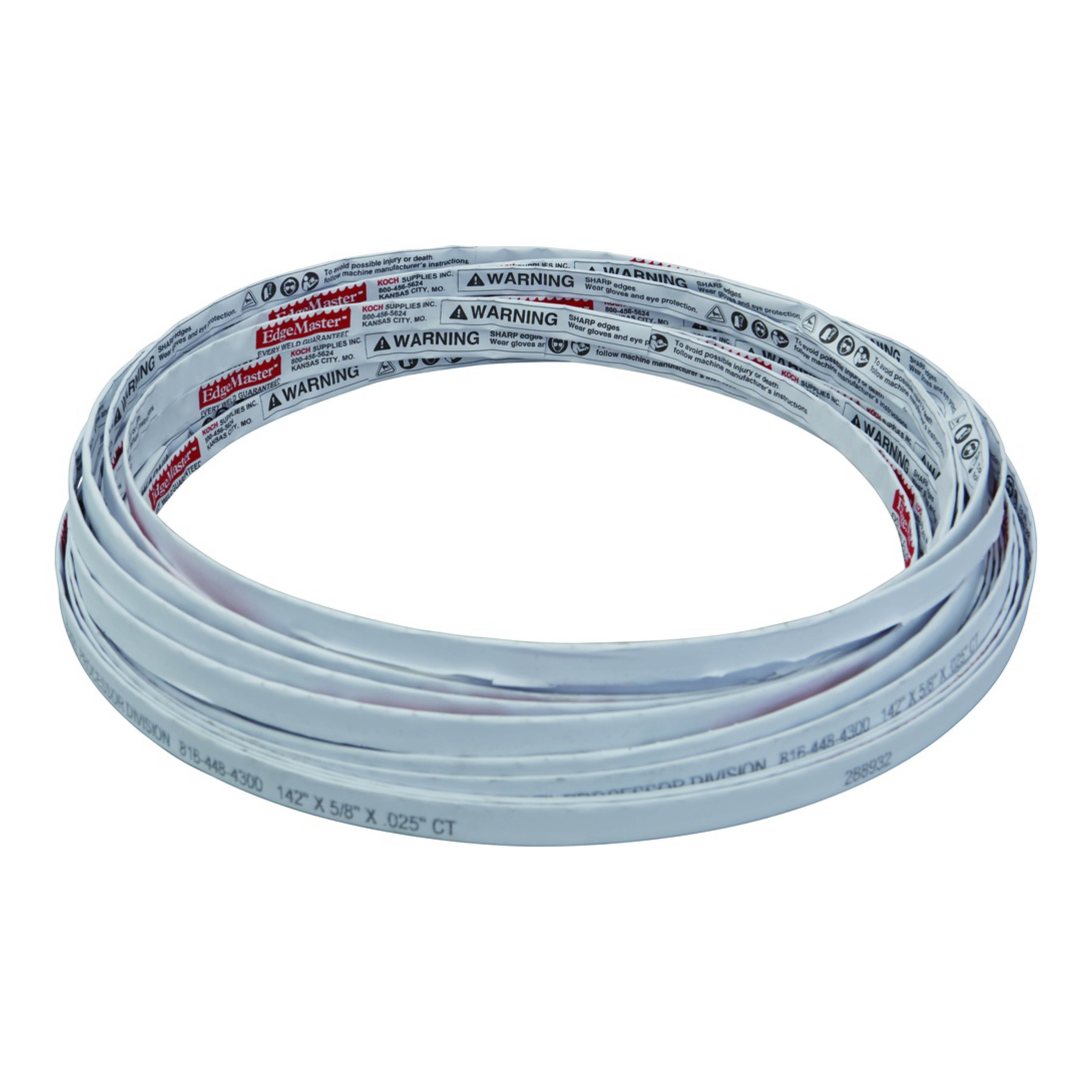 Edge Manufacturing 001-B-336344265 Edgemaster Bandsaw Blades, 142" x 5/8" x .025", 6/Bag