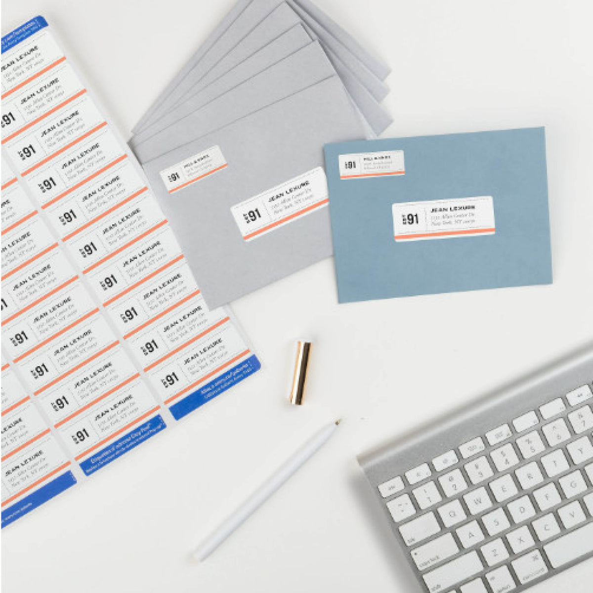 Avery 5160 Easy Peel Address Labels with Sure Feed, 1" x 2-5/8", White, 3,000 Blank Mailing Labels