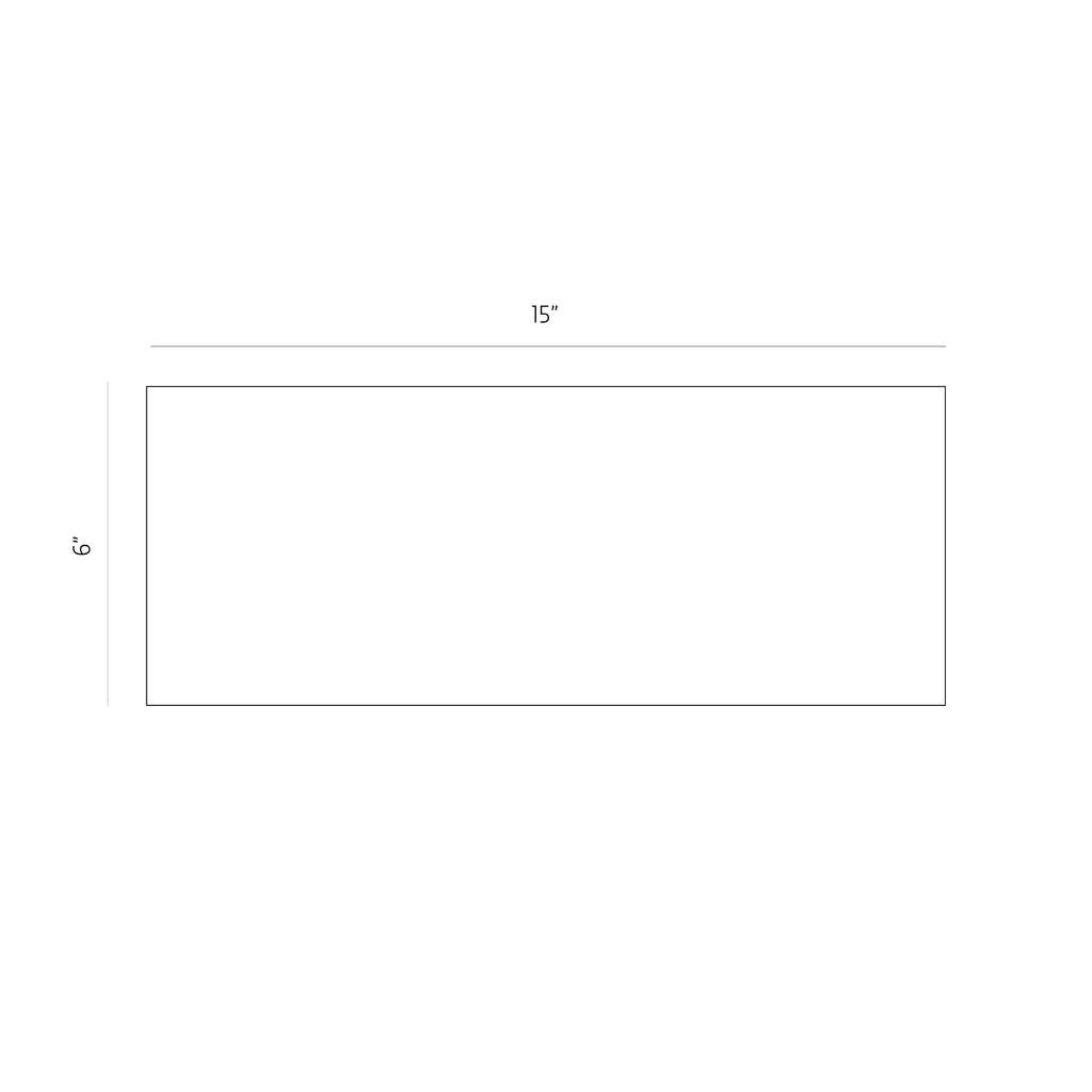 Flair 001-FL-6X15 6" x 15" 3 Mil Vacuum Seal Bags, 1000/Case