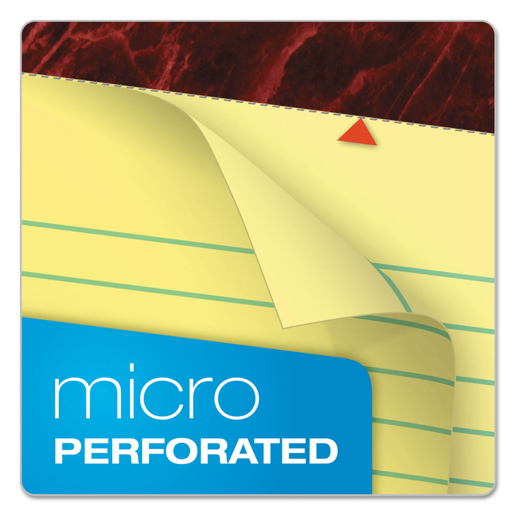 Ampad Gold Fibre Legal Pad, 8.5" x 11.75", White, Dozen