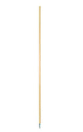 Boardwalk BWK136 Metal Tip Threaded Hardwood Broom Handle, 0.94" dia x 60", Natural