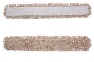 Boardwalk BWK1360 Industrial Dust Mop Head, Hygrade Cotton, 60w x 5d, White