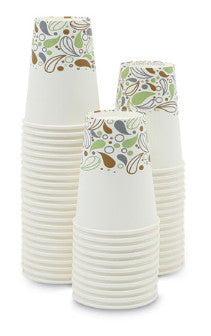 Boardwalk BWKDEER12HCUP Deerfield Printed Paper Hot Cups, 12 oz, 50/Sleeve, 20 Sleeves/Carton