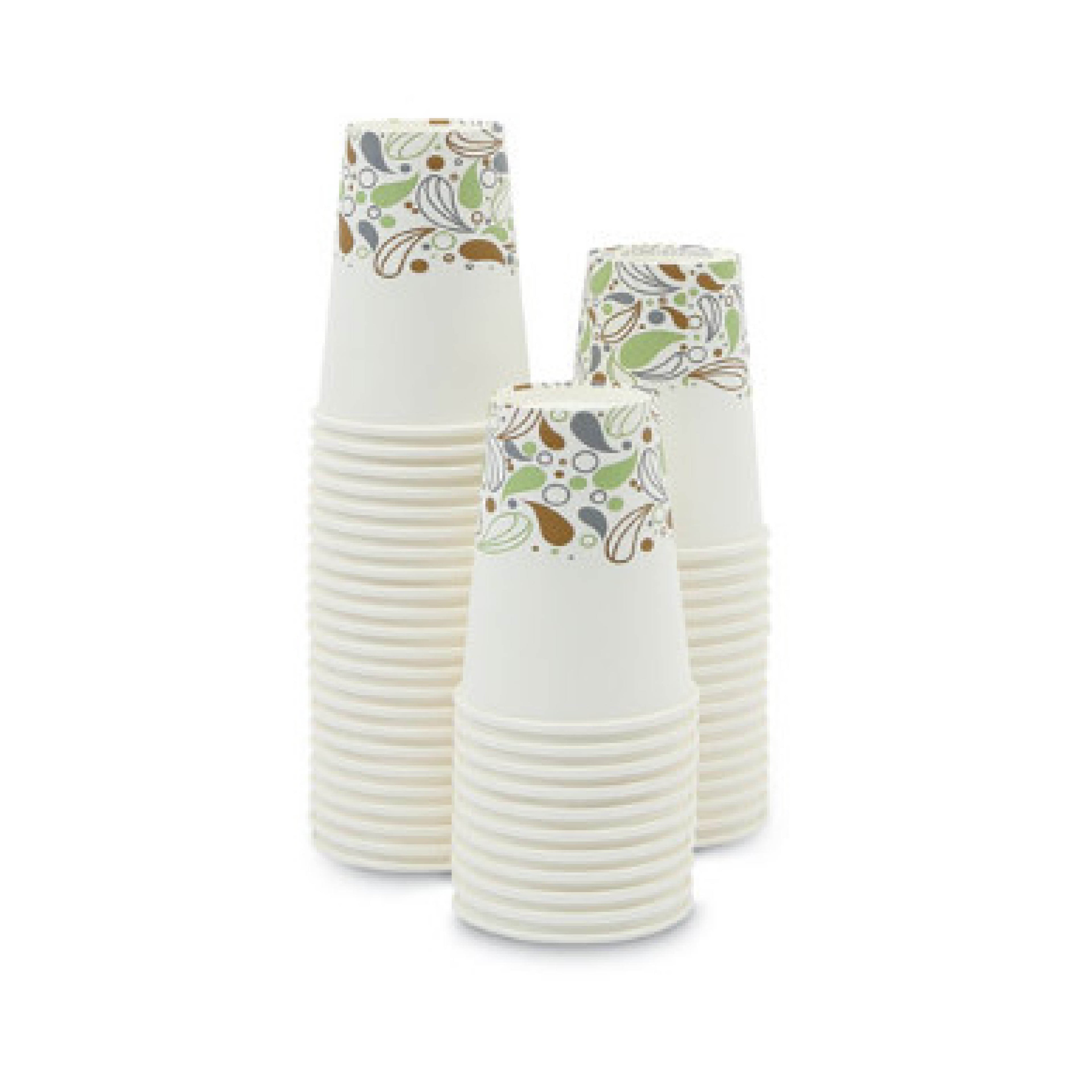 Boardwalk BWKDEER12HCUP Deerfield Printed Paper Hot Cups, 12 oz, 50/Sleeve, 20 Sleeves/Carton