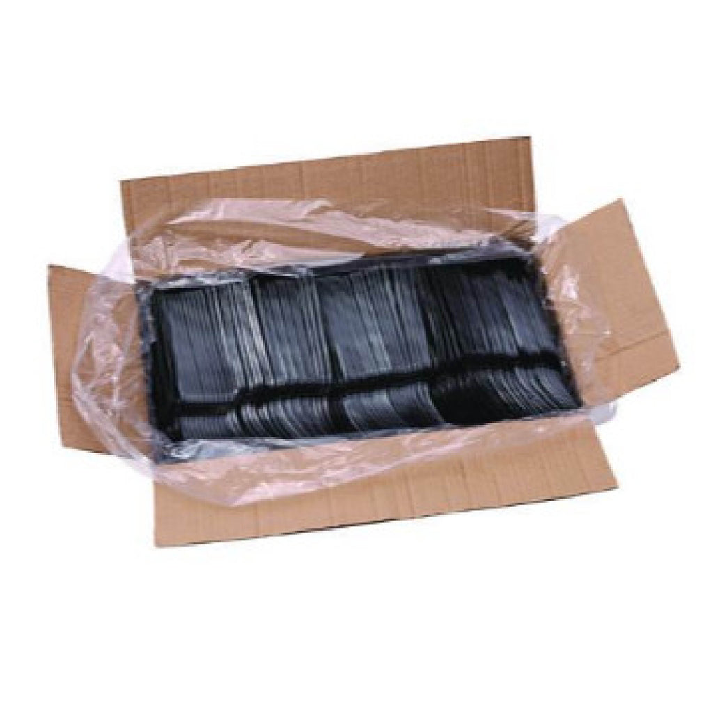 Boardwalk BWKFORKHWBLA Heavyweight Polystyrene Fork, Plastic, Black, 1,000/Carton