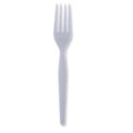 Boardwalk BWKFORKHW Heavyweight Polystyrene Fork, Plastic, White, 1,000/Carton
