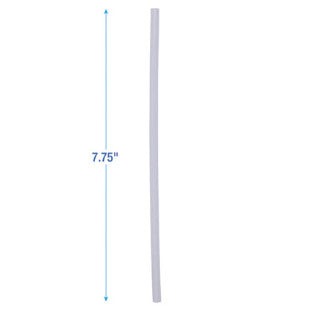 Boardwalk BWKJSTU775T50 Jumbo Straws, Unwrapped, 7.75", Plastic, Translucent, 250/Pack, 50 Packs/Carton