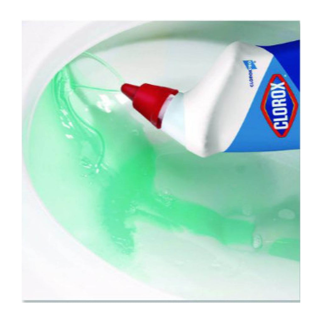 Clorox CLO00031EA Pro Toilet Bowl Cleaner with Bleach, Fresh Scent, 24 oz Bottle