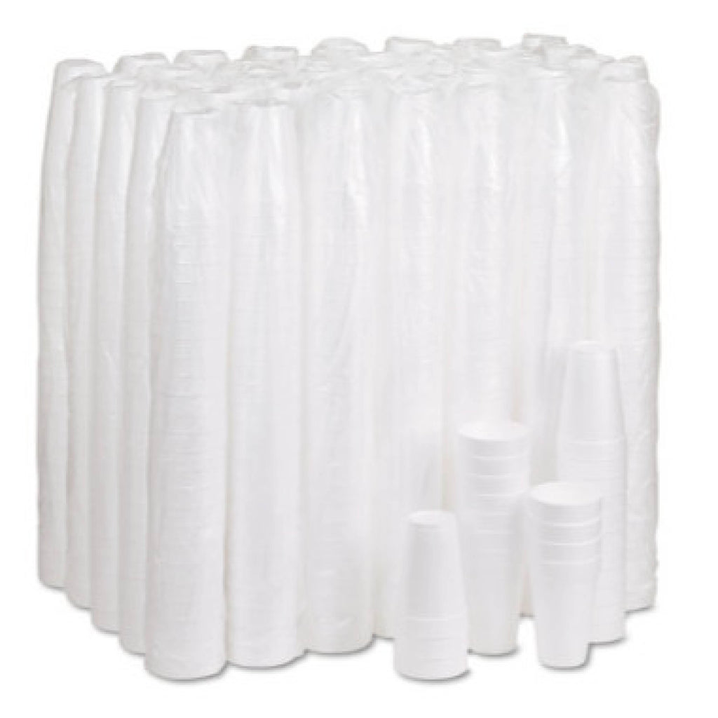 Dart DCC16J16 16 oz Foam Cup, White, 1000/Case