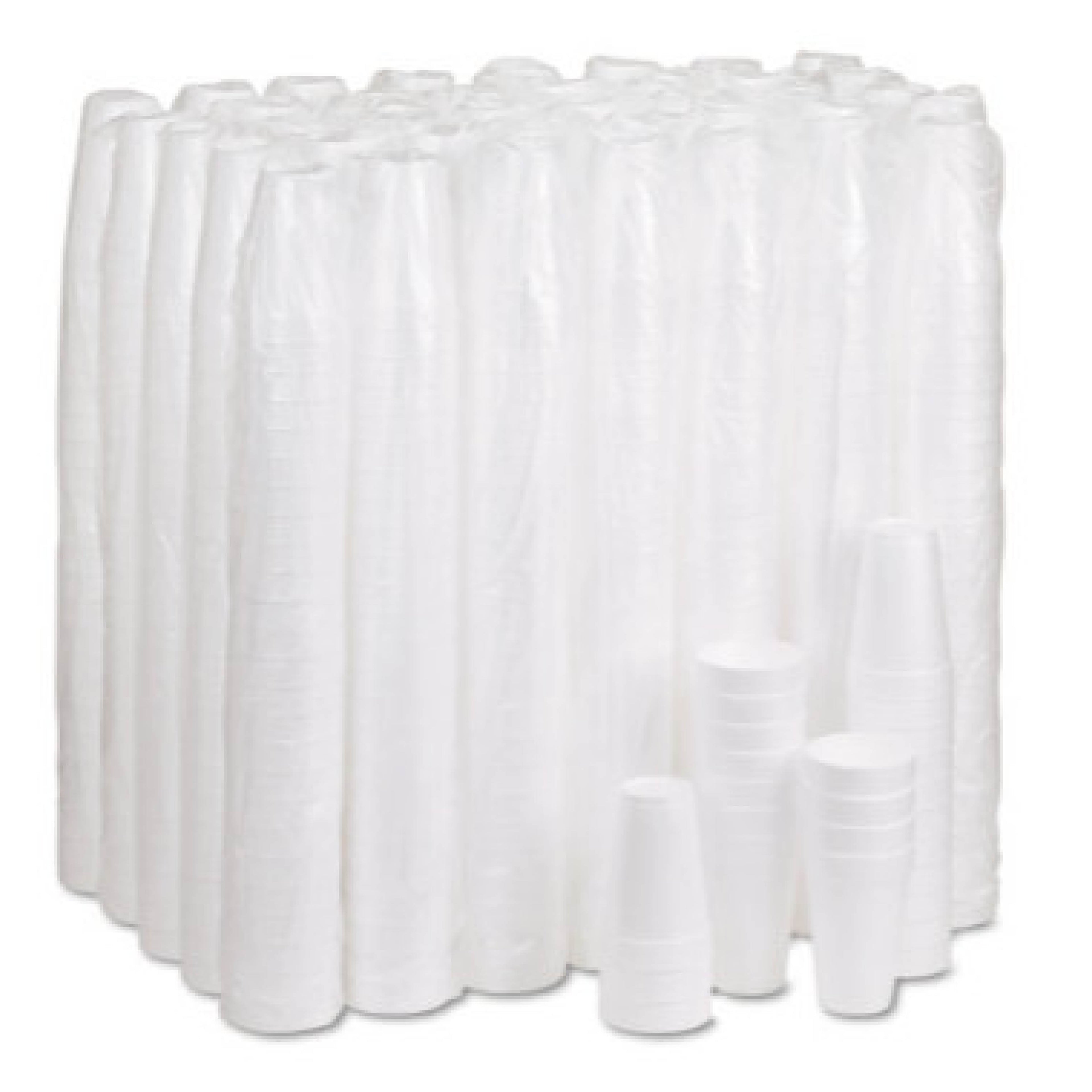 Dart DCC16J16 16 oz Foam Cup, White, 1000/Case