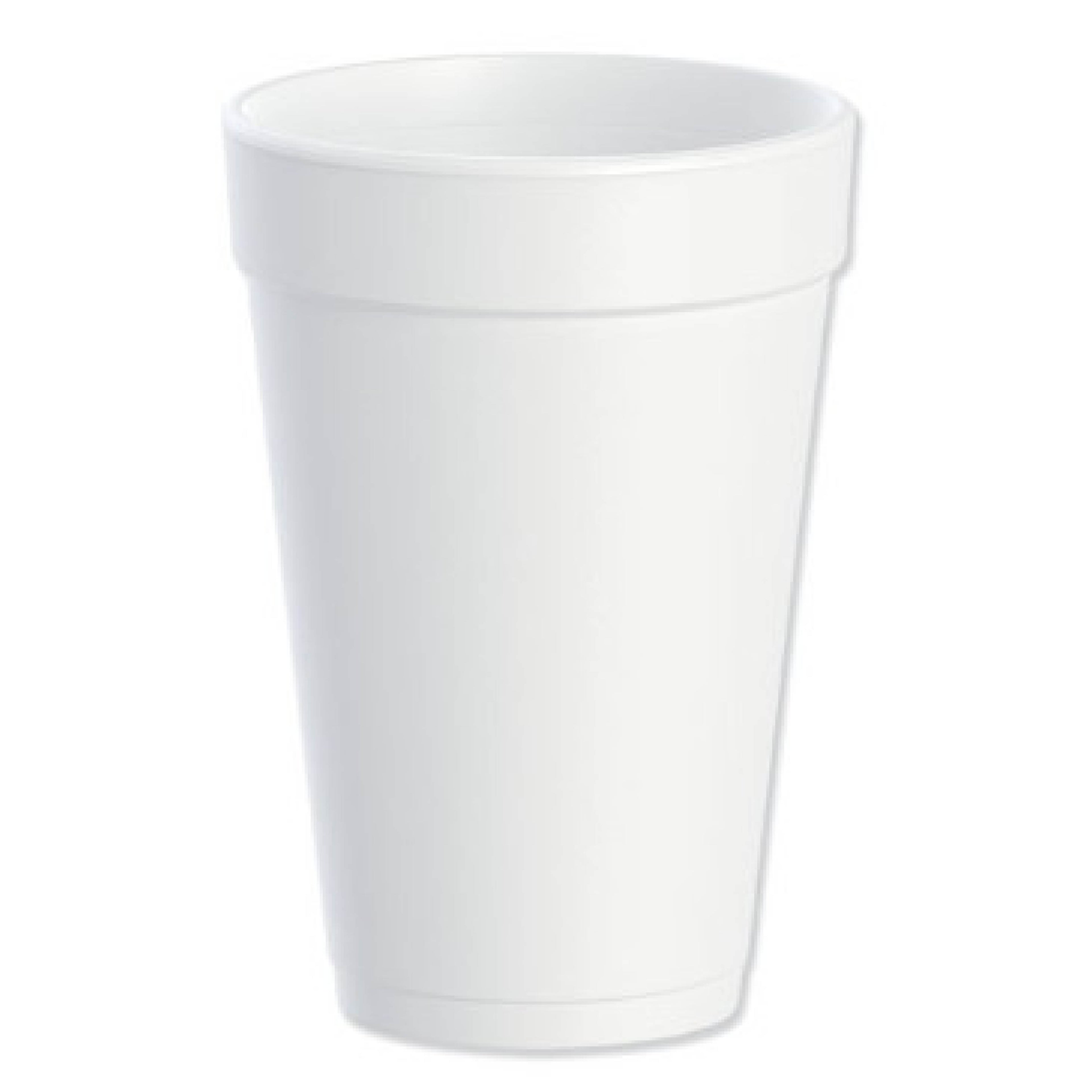 Dart DCC16J16 16 oz Foam Cup, White, 1000/Case