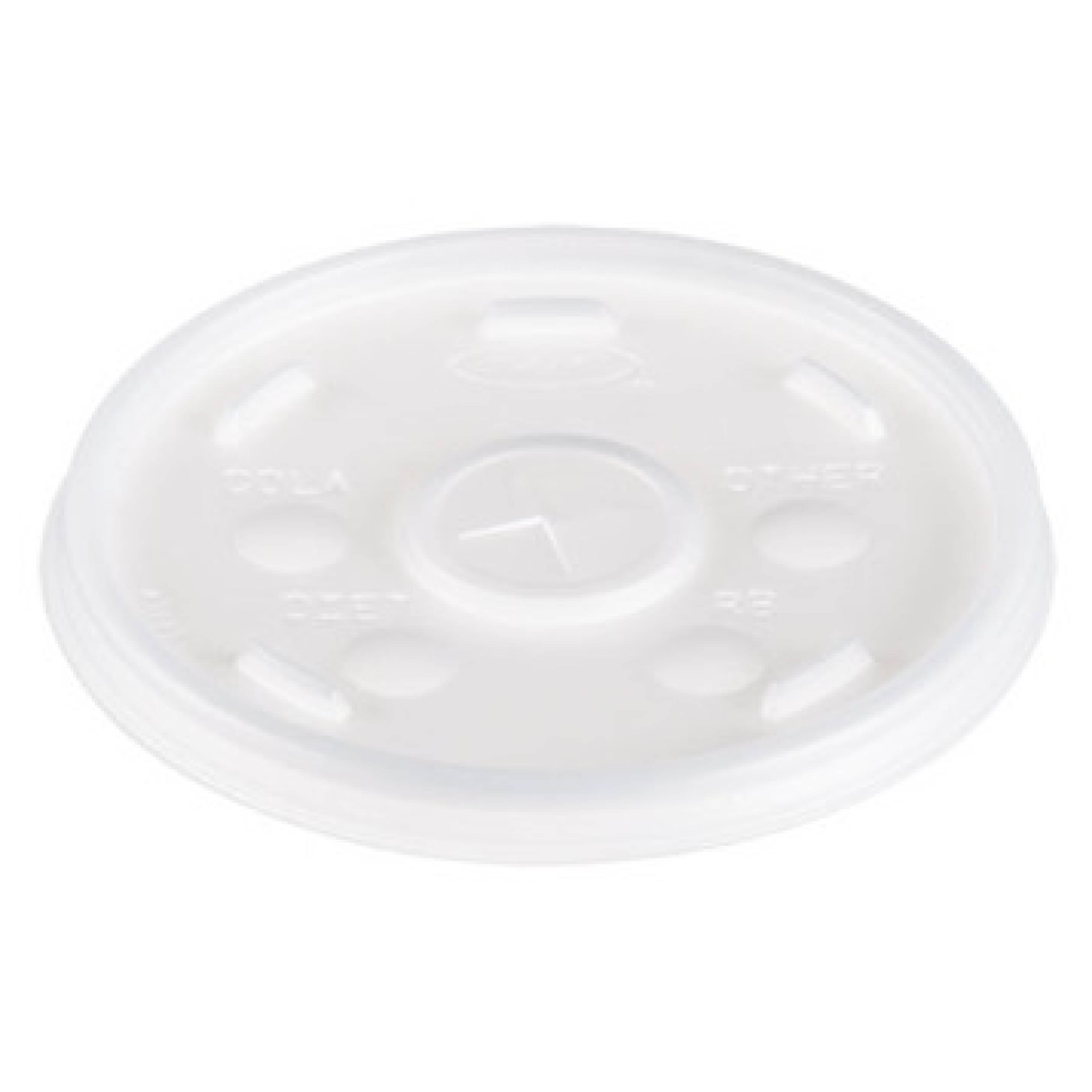 Dart DCC16SL Translucent Lid with Straw Slot, 1000/Case
