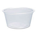 Dart DCC200PC Portion Cup, 2 oz, Clear Plastic, 125/Bag, 20 Bags/Carton