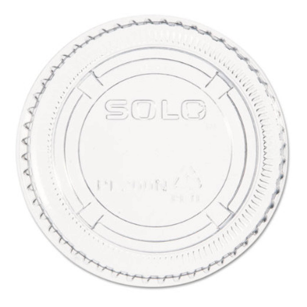Dart DCCPL200N Portion/Souffle Cup Lids, Fits 1.5 oz to 2.5 oz Portion Cups, Clear, 2500/Carton