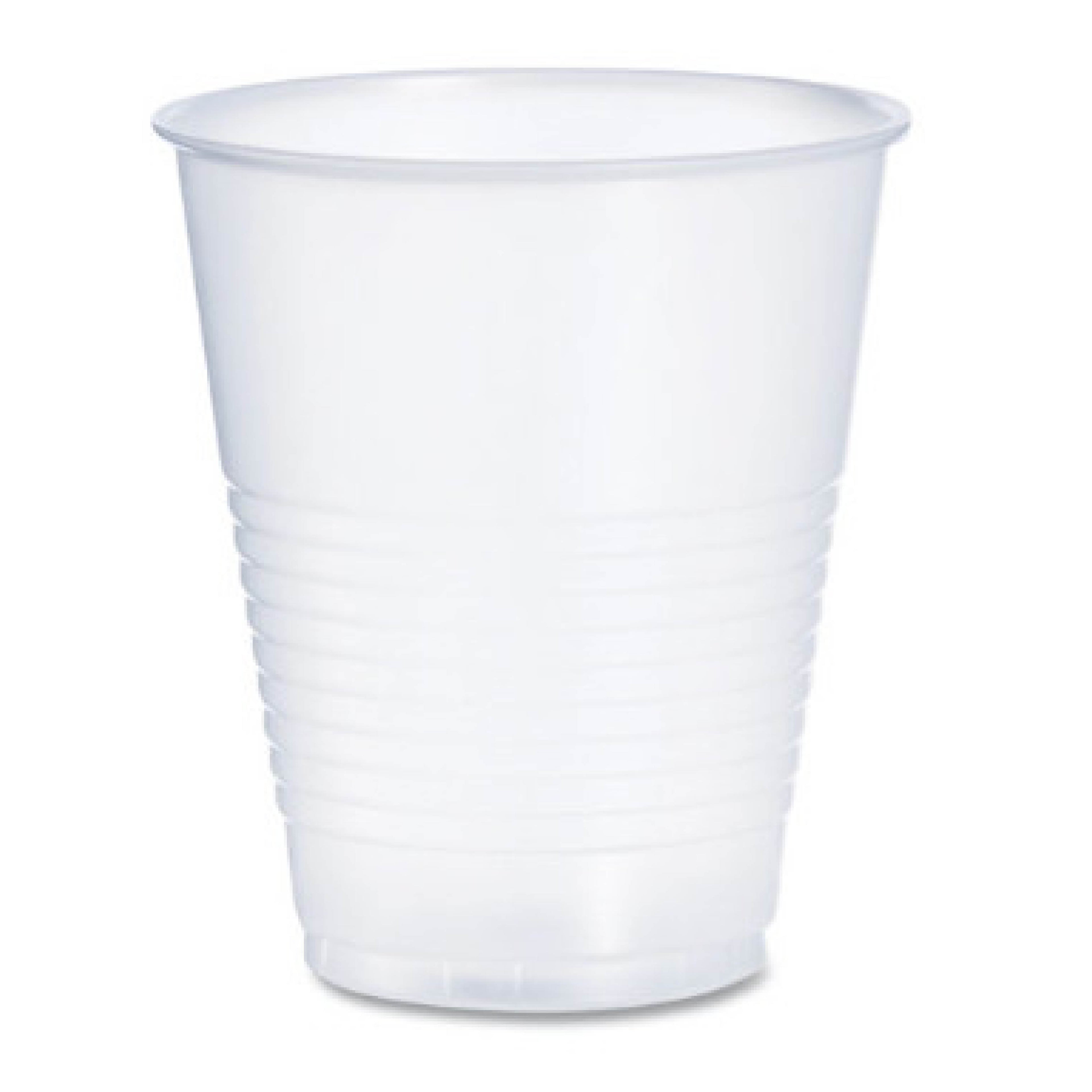 Dart DCCY12S High-Impact Polystyrene Squat Cold Cup, 12 oz, Translucent, 1000/Carton