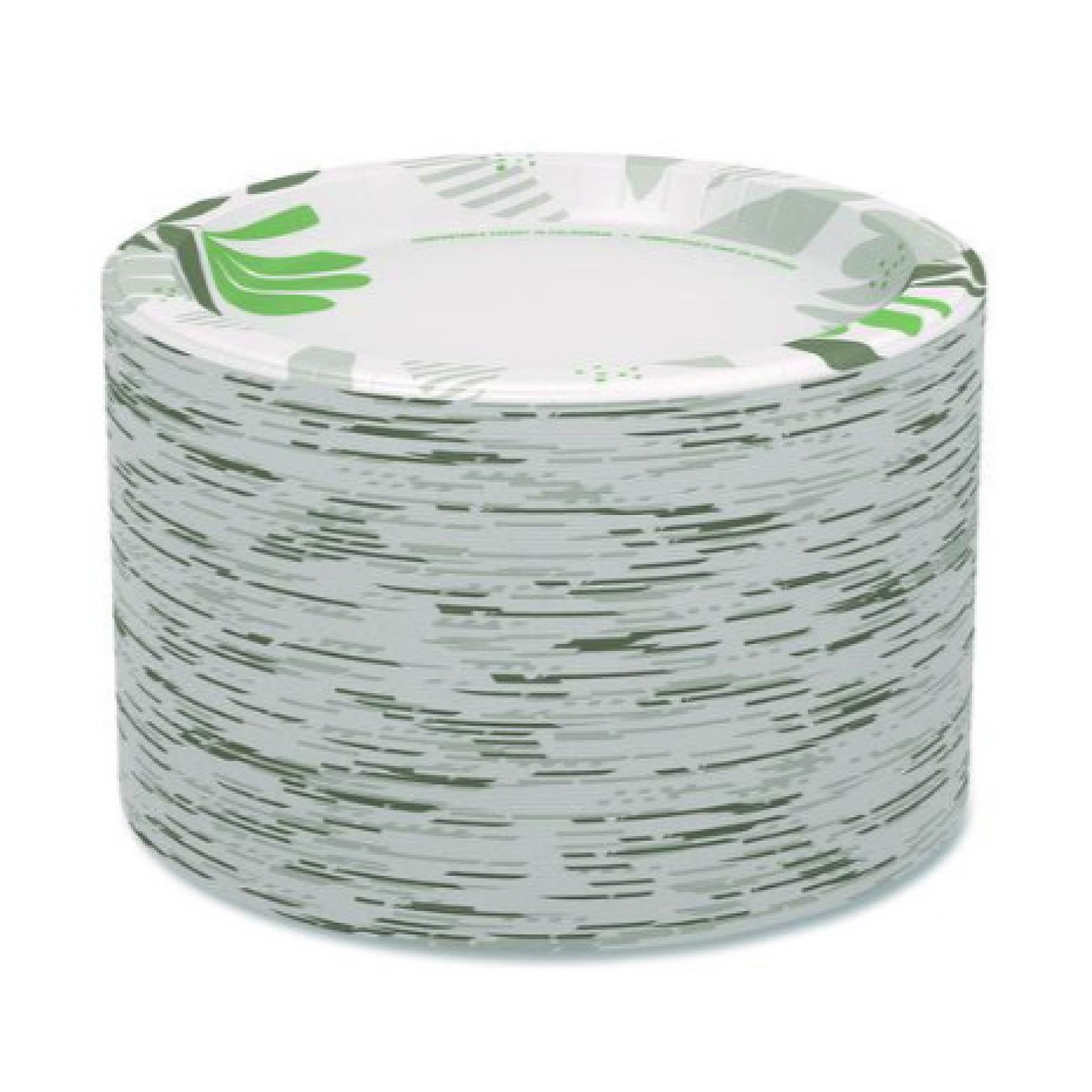 Dixie DXESXP10PATH Pathways Ultra Heavy Duty Paper Plate w/Soak Proof Shield, 10", 125/Pack, 4/Carton