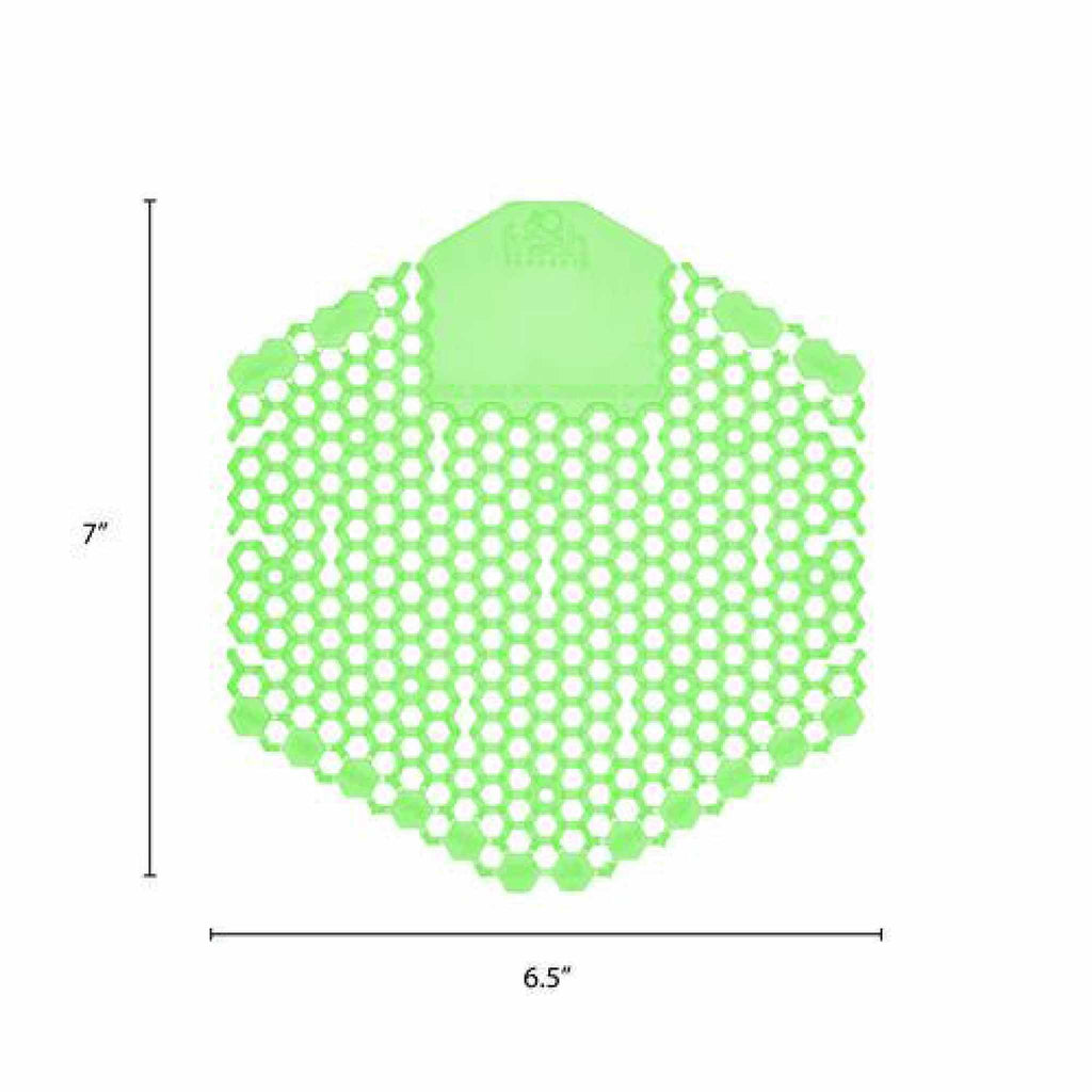 Fresh Products Wave 3D Urinal Deodorizer, Cucumber Melon Scent, Green, 10/Box