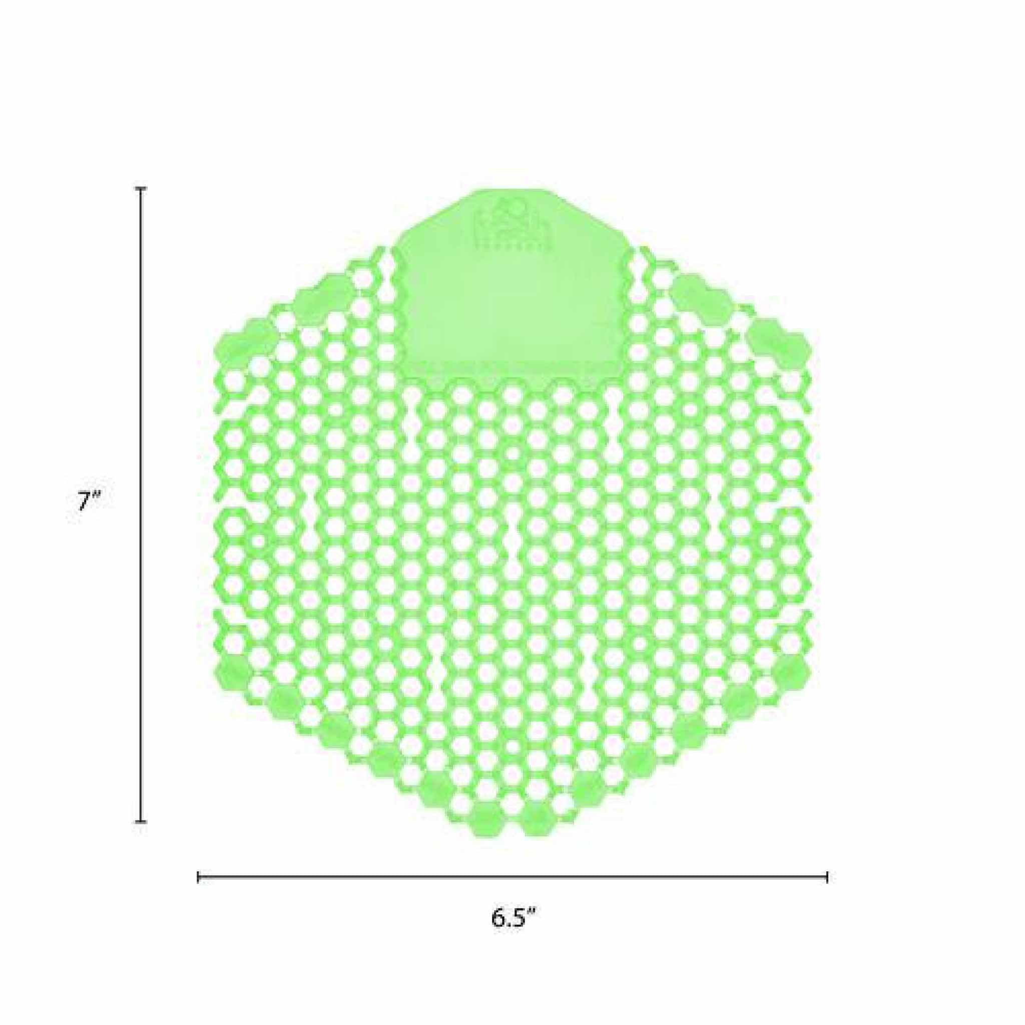 Fresh Products Wave 3D Urinal Deodorizer, Cucumber Melon Scent, Green, 10/Box