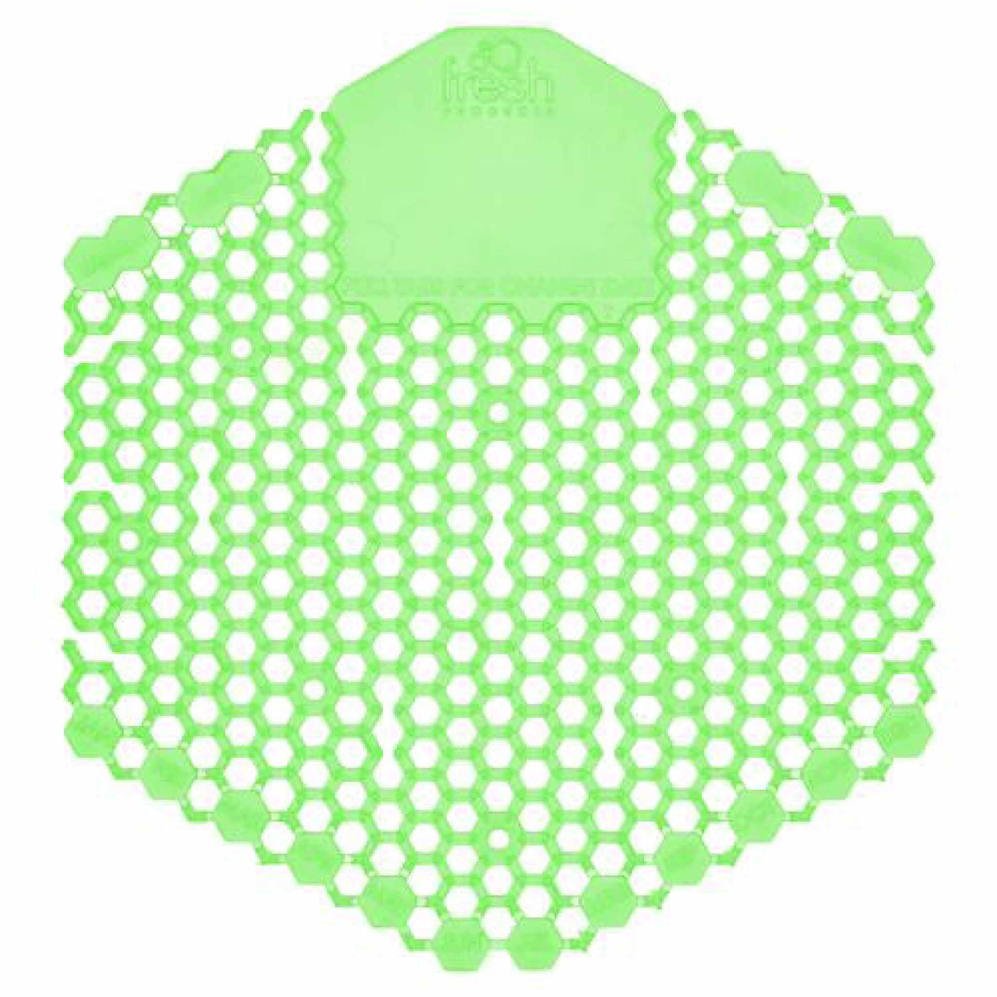 Fresh Products Wave 3D Urinal Deodorizer, Cucumber Melon Scent, Green, 10/Box