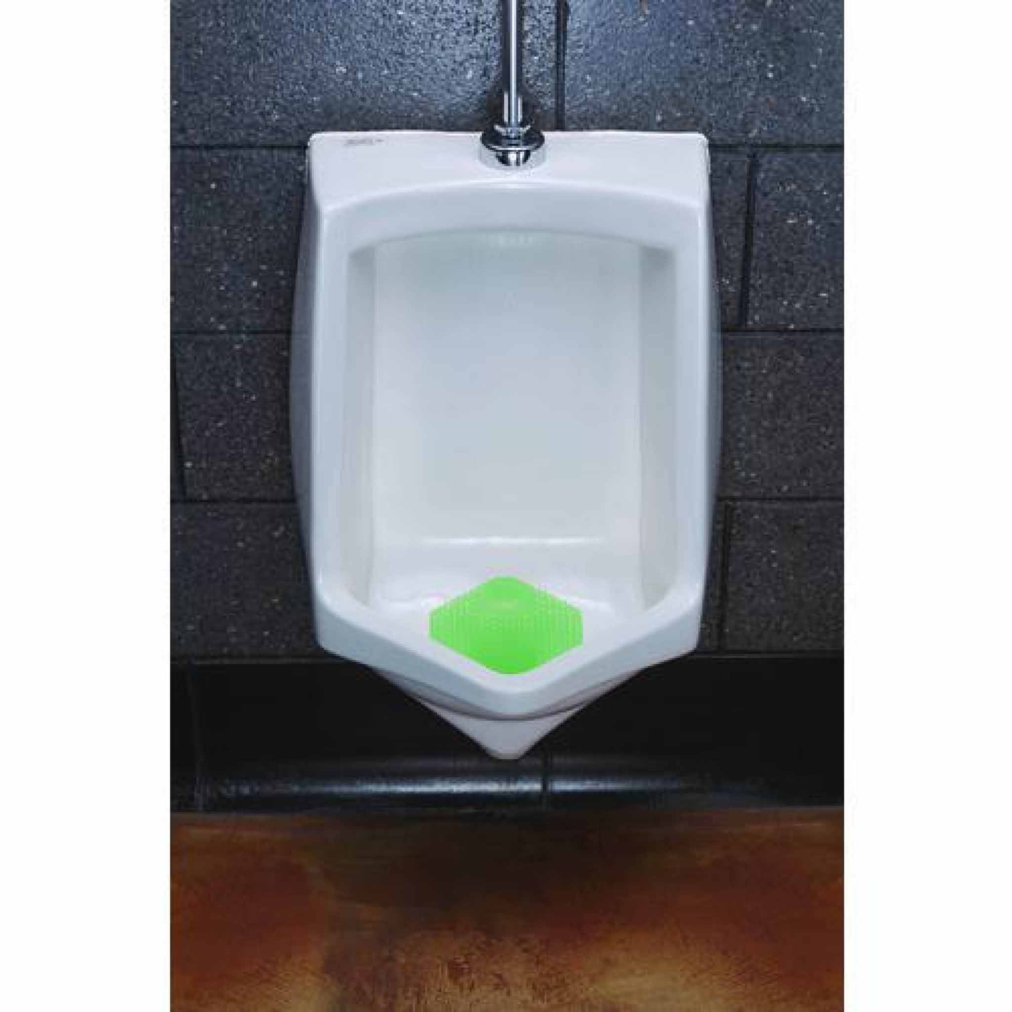 Fresh Products Wave 3D Urinal Deodorizer, Cucumber Melon Scent, Green, 10/Box