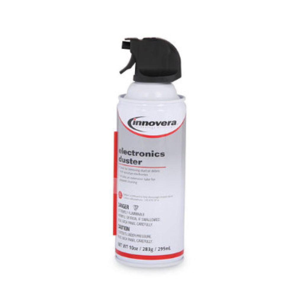 Innovera IVR10010 Compressed Air Duster Cleaner, 10 oz Can