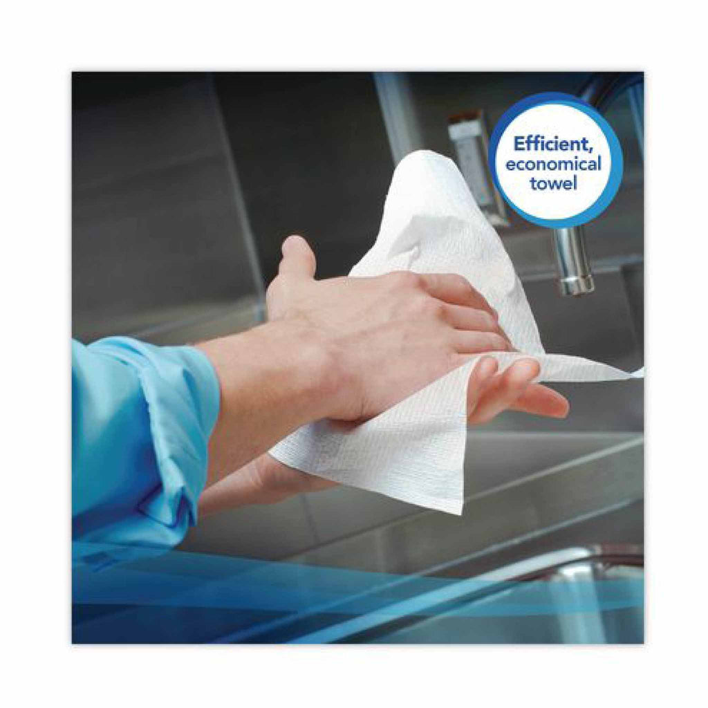 Scott Essential Single-Fold Towels, Absorbency Pockets, 9.3 x 10.5, 250/Pack, 16 Packs/Carton