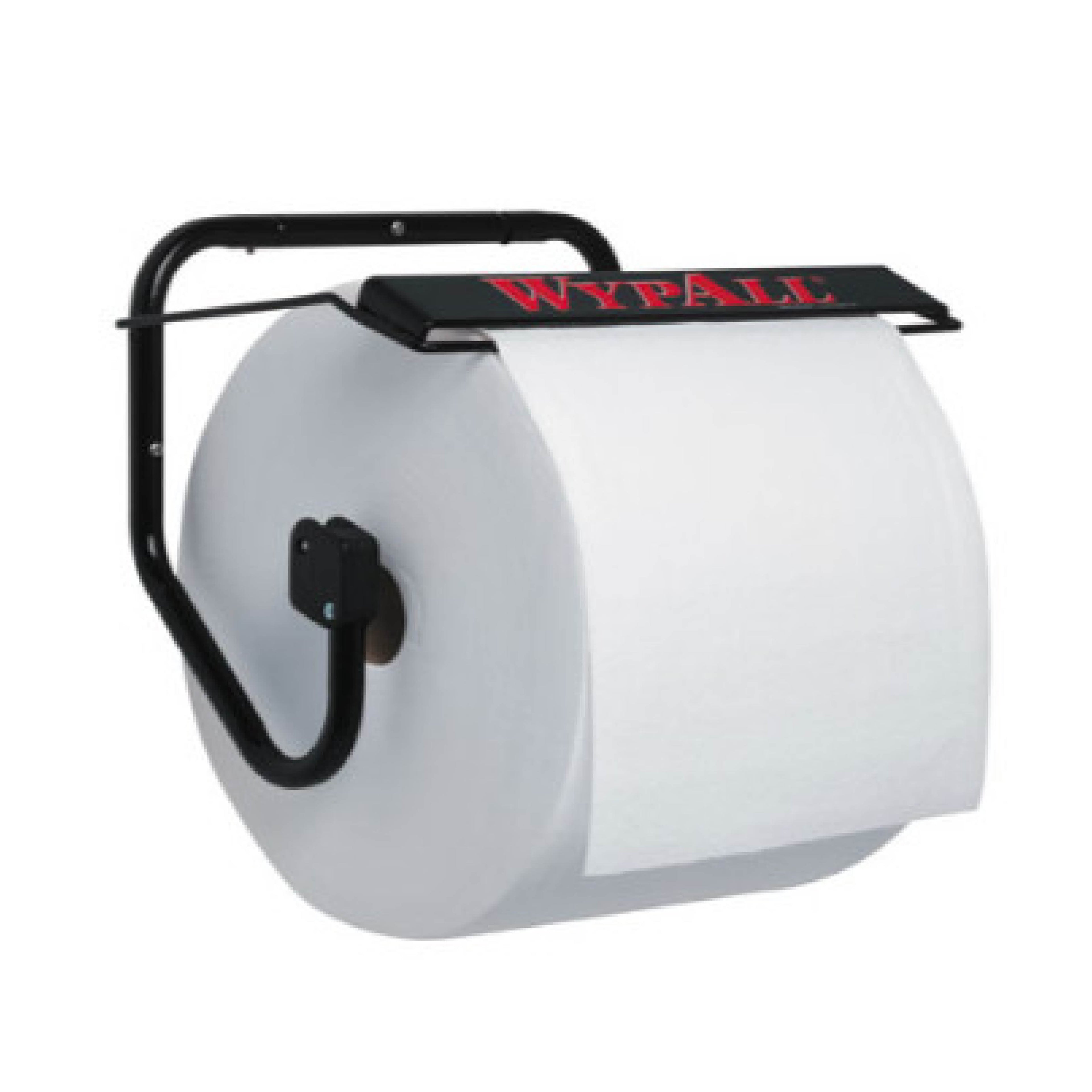 WypAll KCC80579 Jumbo Roll Dispenser, 16.8 x 8.8 x 10.8, Black