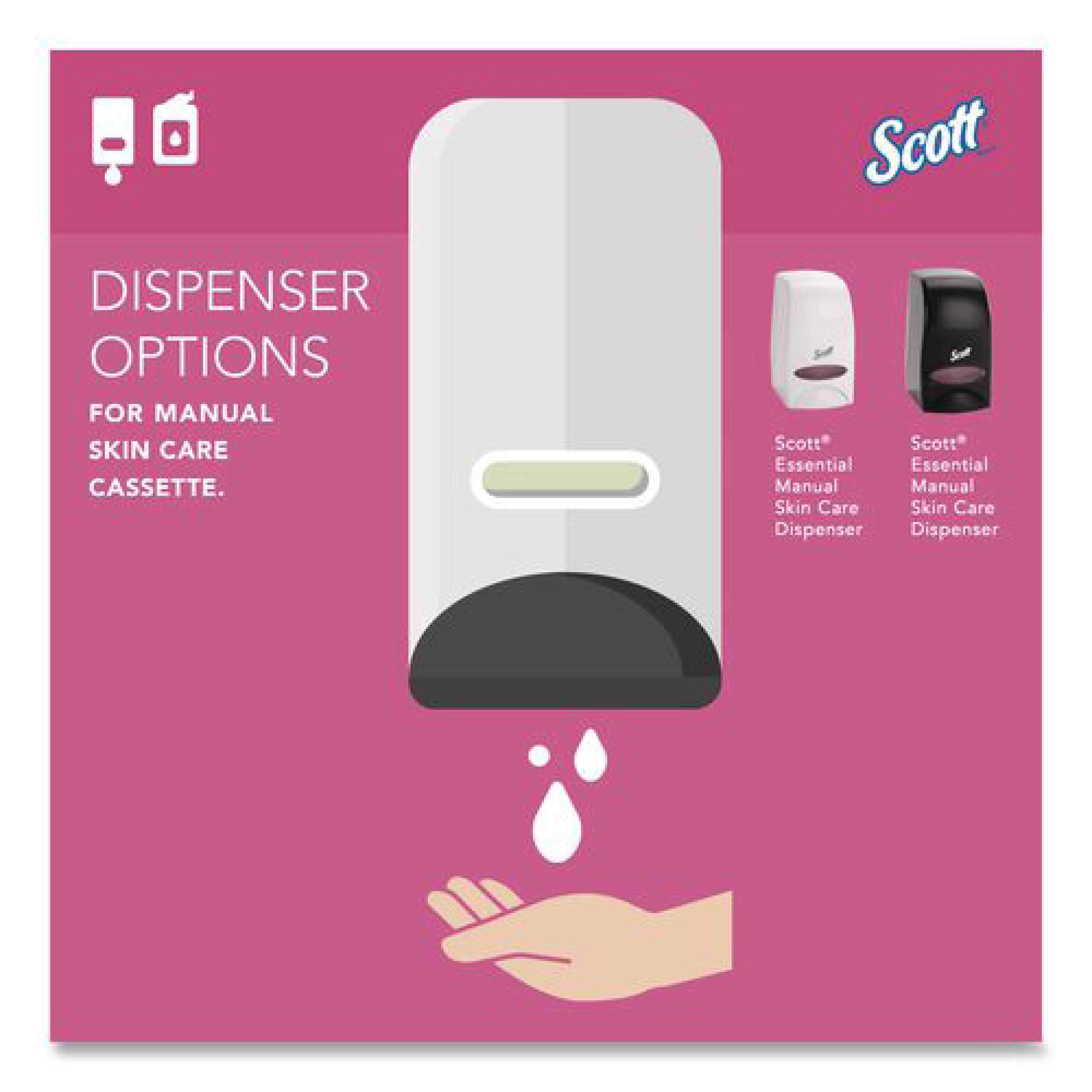 Scott Pro Foam Skin Cleanser with Moisturizers Refill, Light Floral Scent, 1 L, 6/Carton