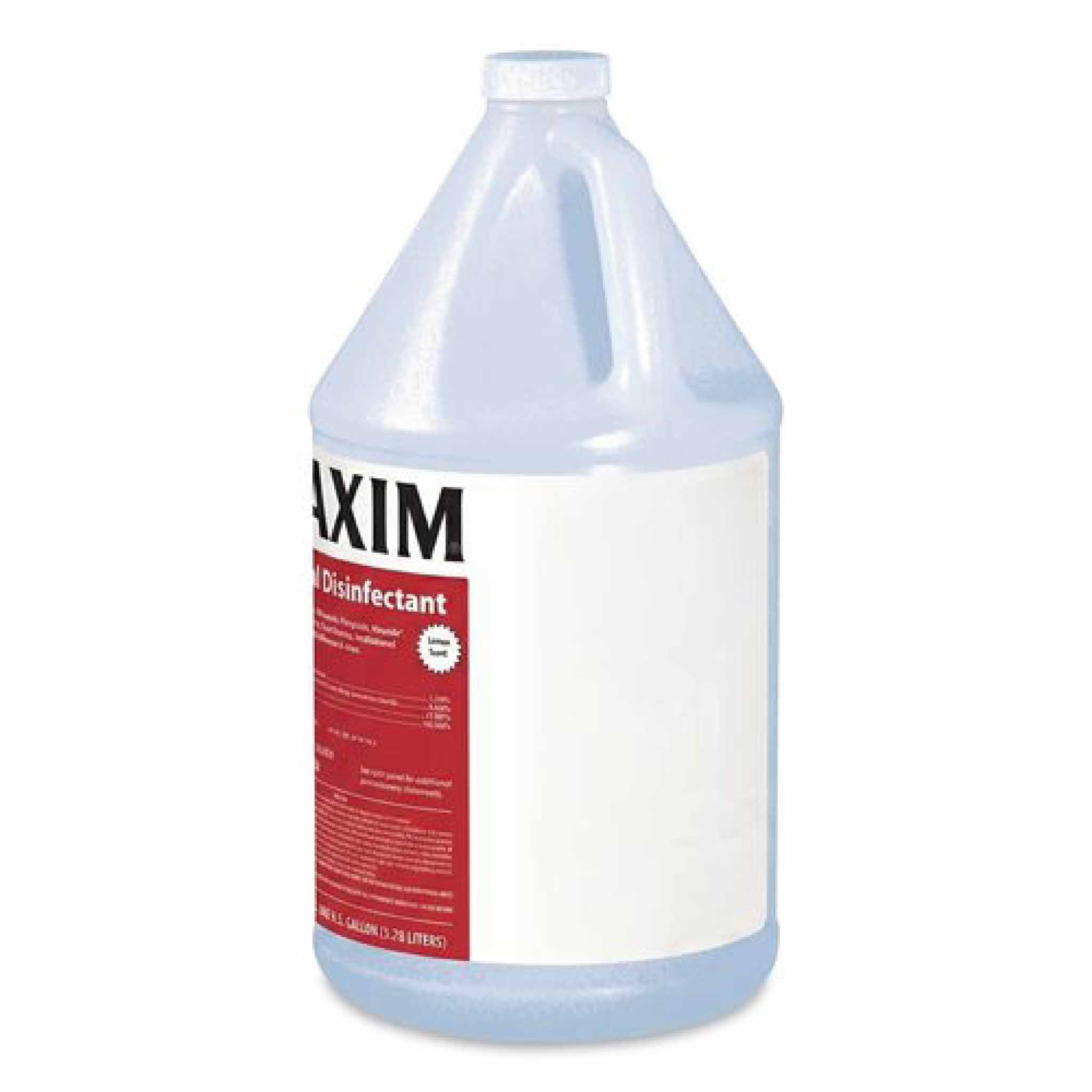 Maxim Neutral Disinfectant, Lemon Scent, 1 gal Bottle, 4/Carton