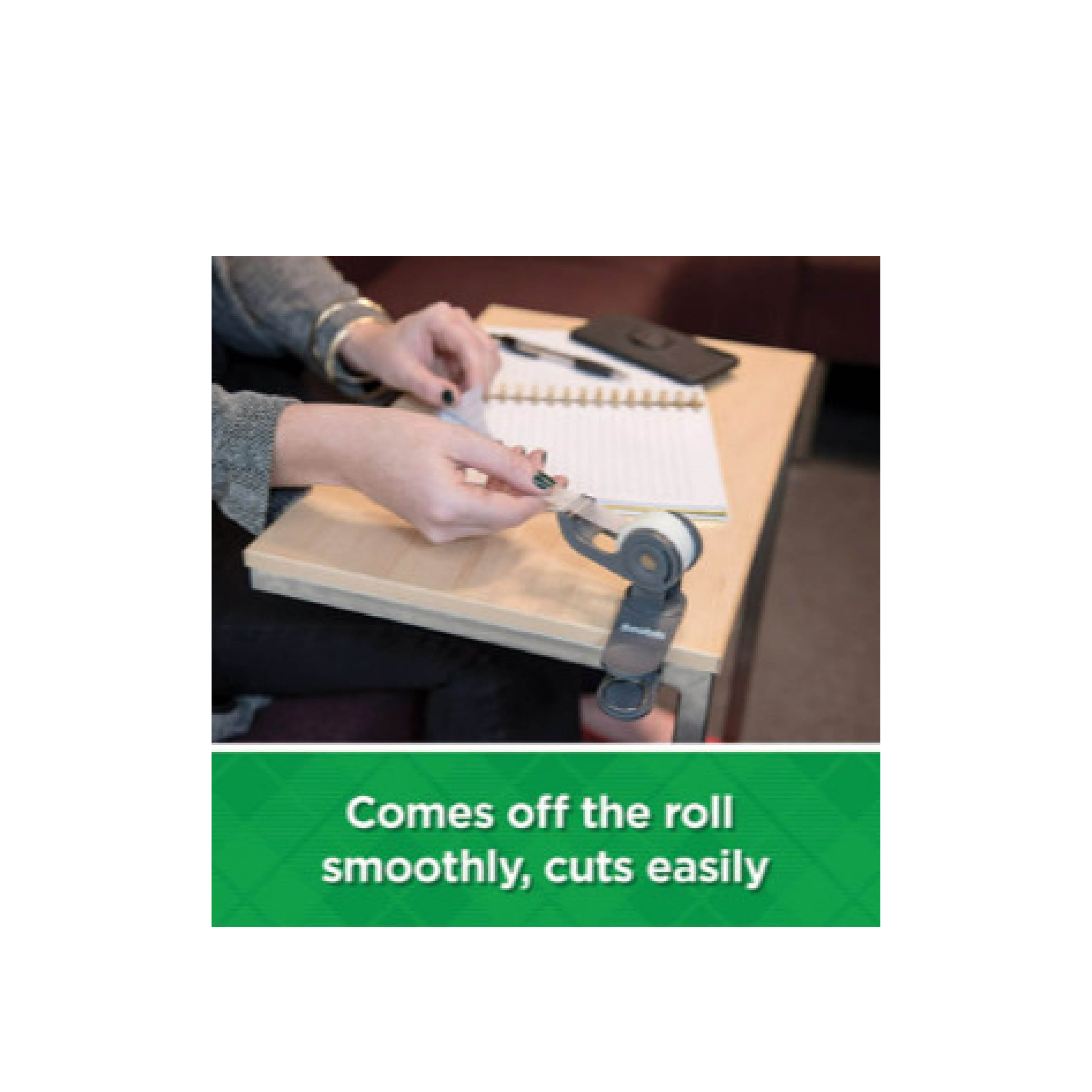 Scotch MMM8106PK Magic Tape Refill, 1" Core, 0.75" x 36 yds, Clear, 6/Pack