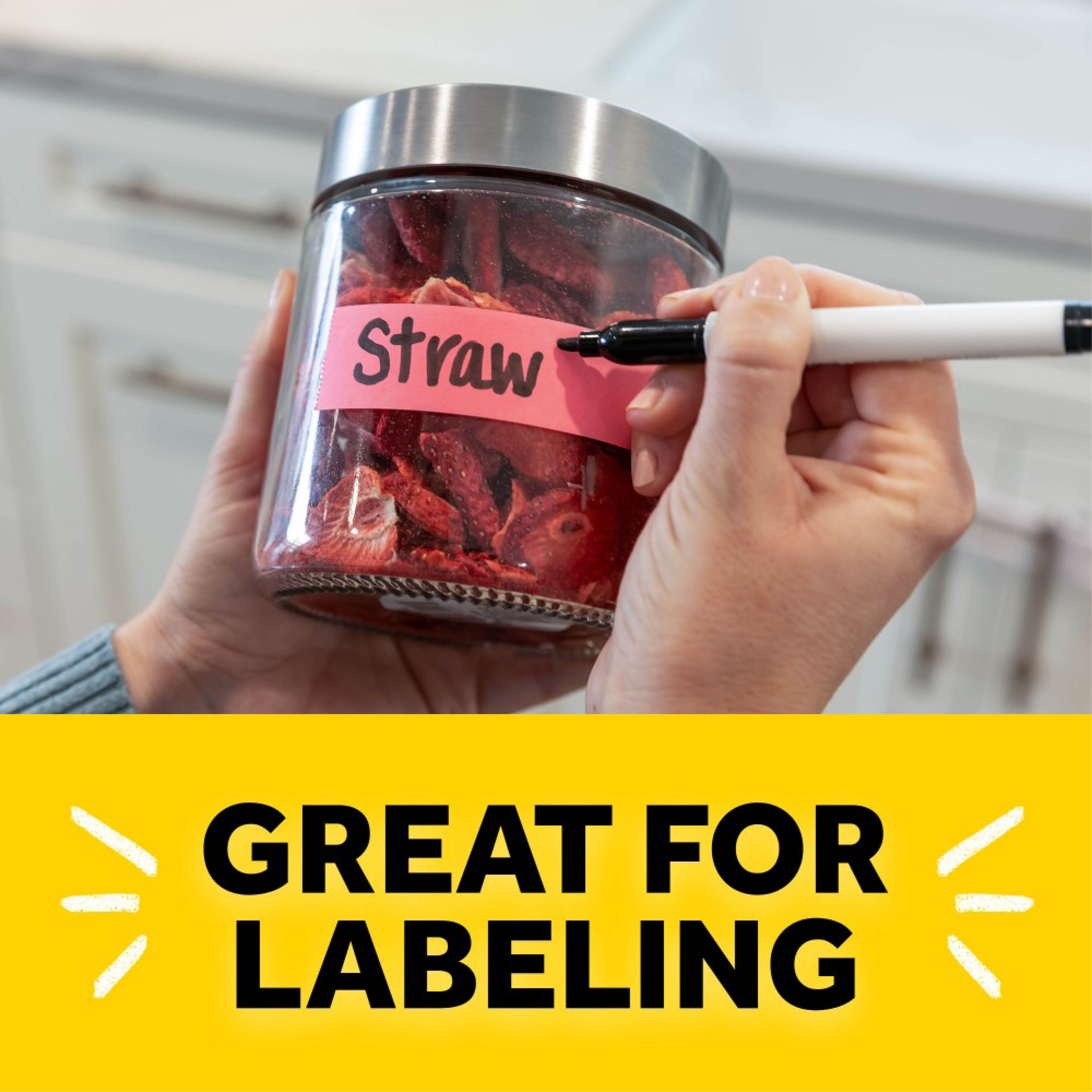Post-it Labeling and Cover-Up Tape, Non-Refillable, 1" x 19.44 yd, White Tape, Clear Dispenser