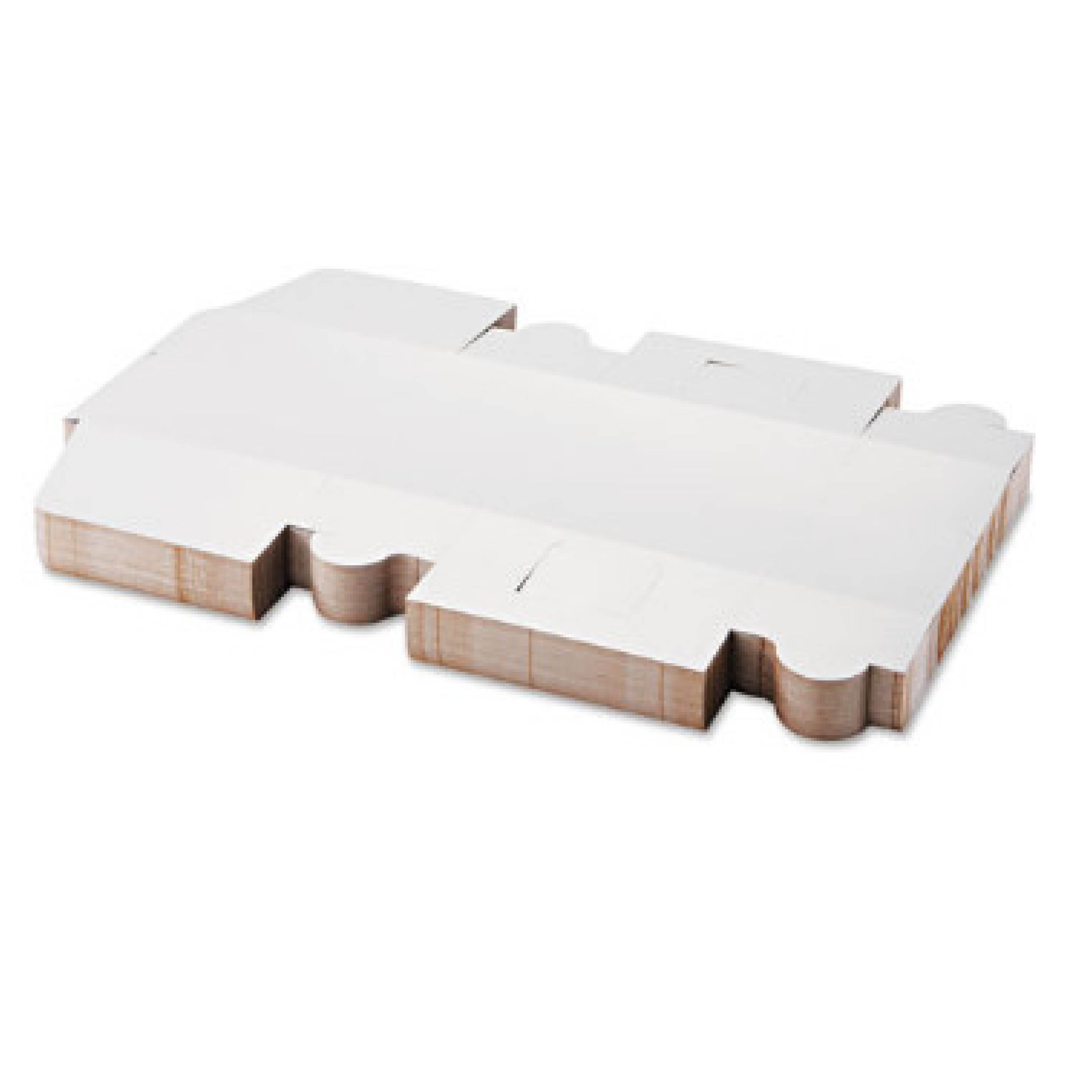 Southern Champion Tray SCH0977 White One-Piece Non-Window Bakery Box, 10 x 10 x 5.5, 100/Carton