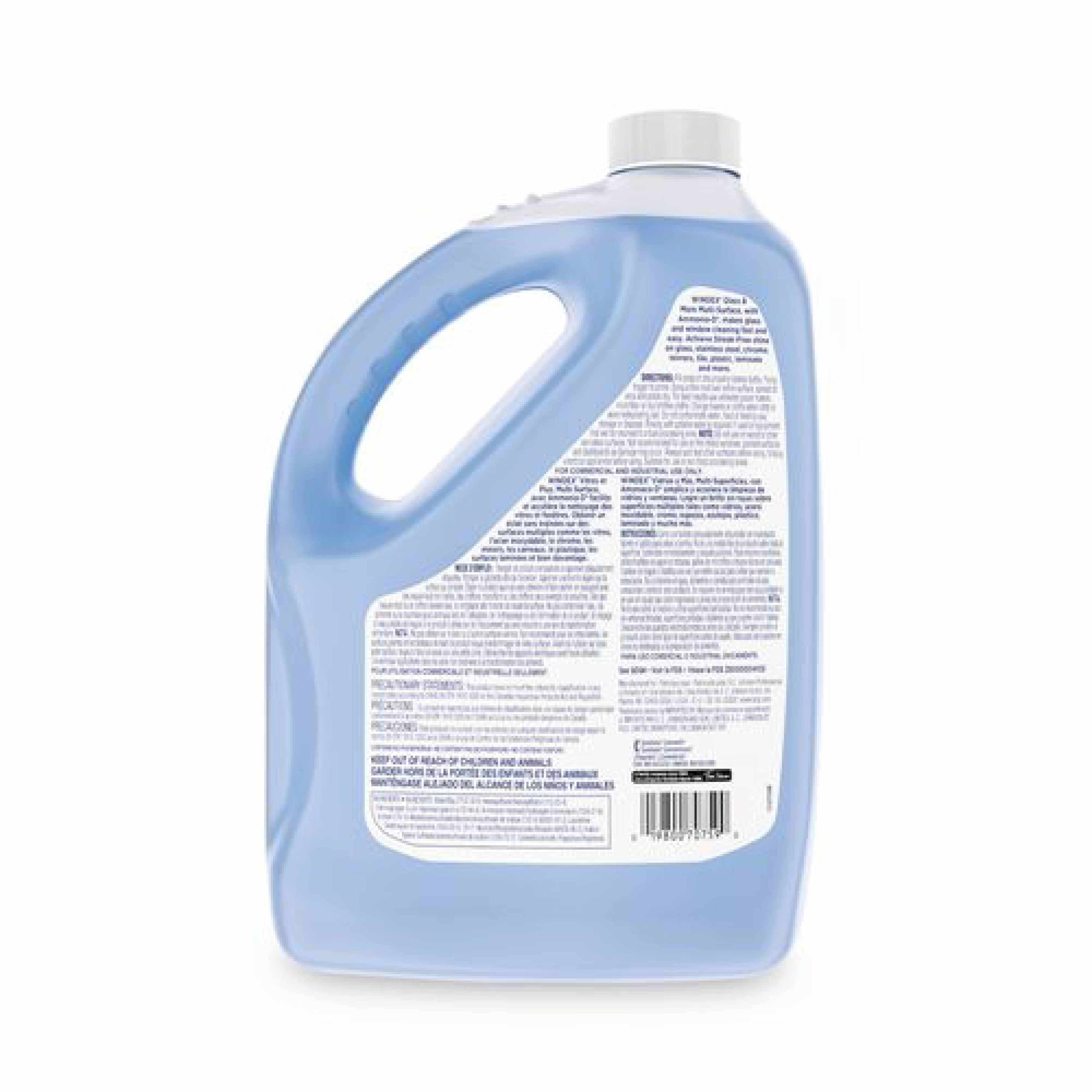 Windex Glass Cleaner with Ammonia-D, 1 gal Bottle