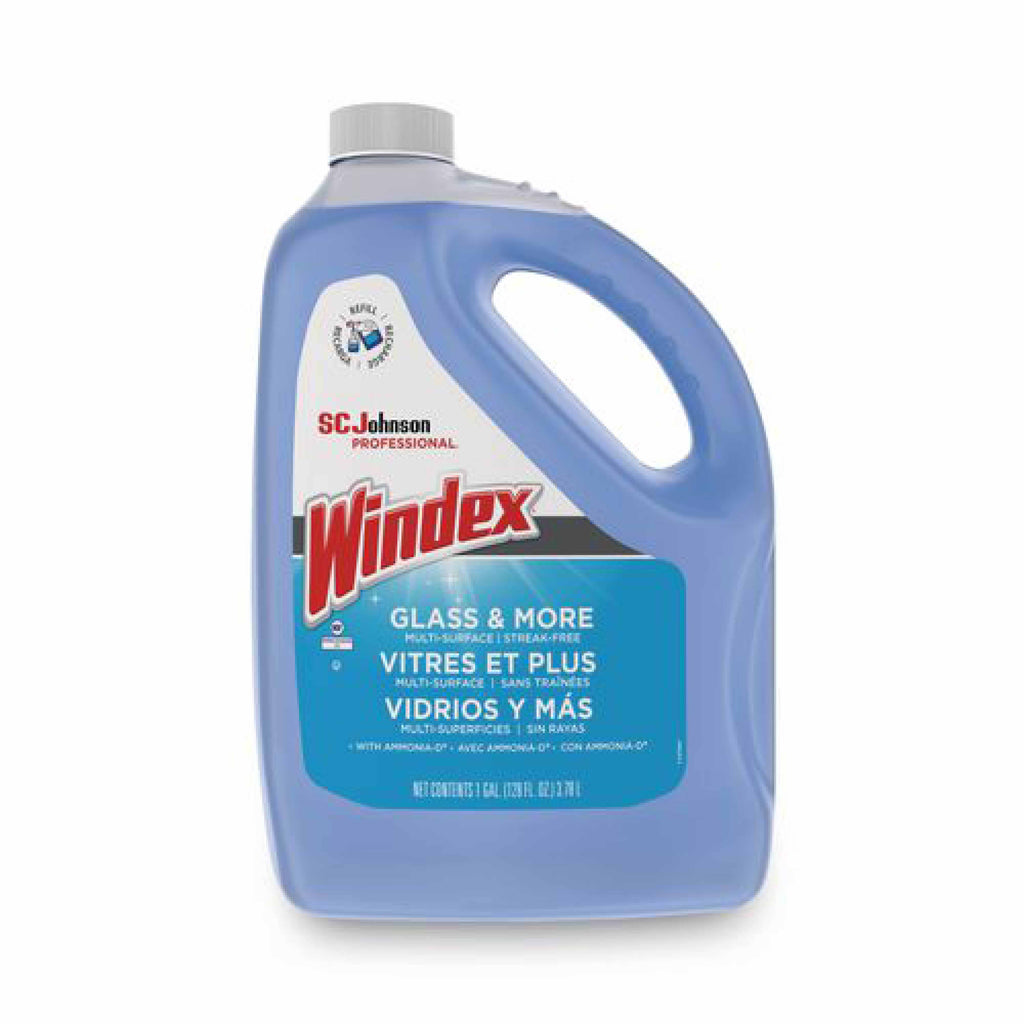 Windex Glass Cleaner with Ammonia-D, 1 gal Bottle