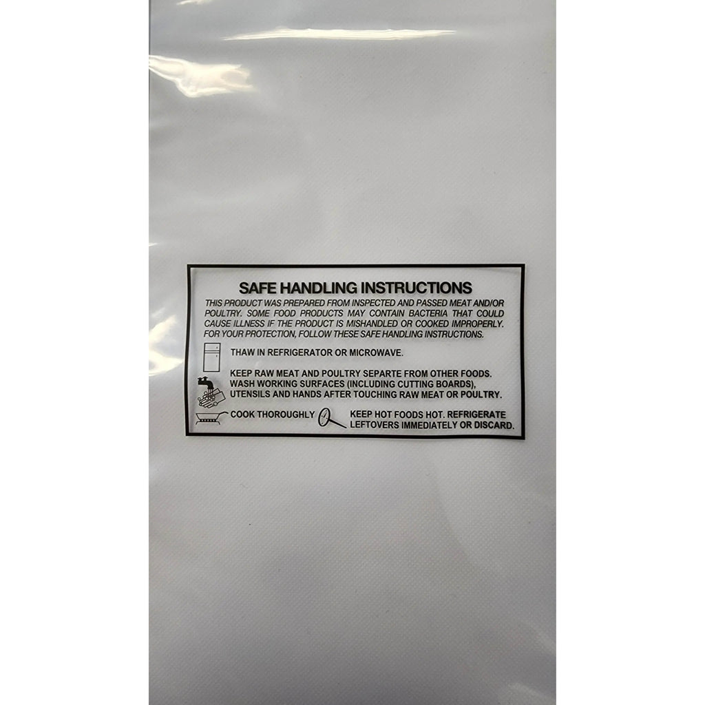 Flair 6" x 12" Safe Handling Vacuum Seal Bags, 1000/Case