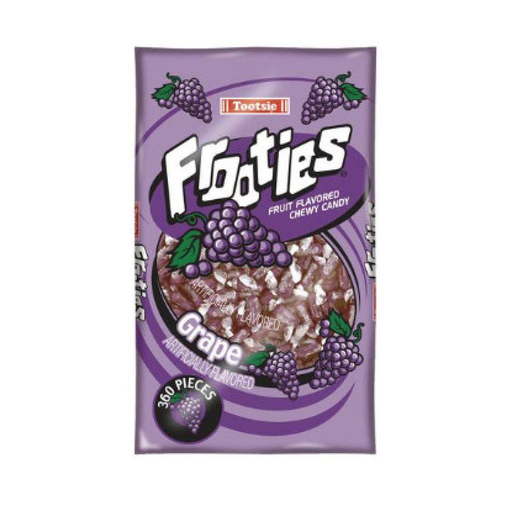 Tootsie TOO7801 Frooties, Grape, 38.8 oz Bag, 360 Pieces/Bag