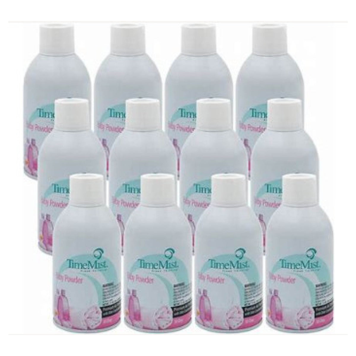 TimeMist Premium Metered Air Freshener Refills, 7.1 oz, case of 12
