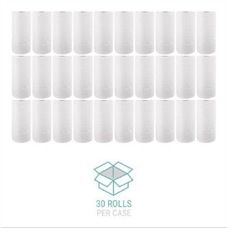 Windsoft WIN1220 Kitchen Roll Towels, 2-Ply, 11" x 8.8", White, 100/Roll, 30 Rolls/Carton