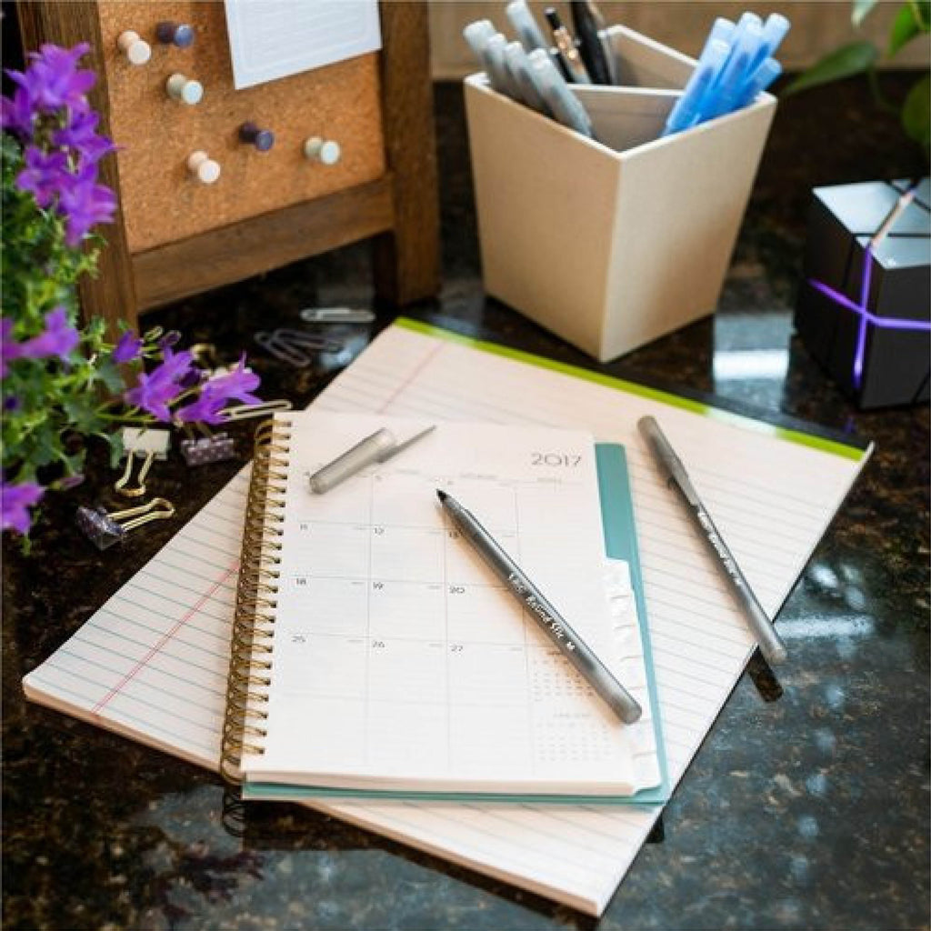BIC Round Stic Ballpoint Pens, Medium Point, 1.0 mm, Translucent Barrel, Black Ink, Pack Of 12