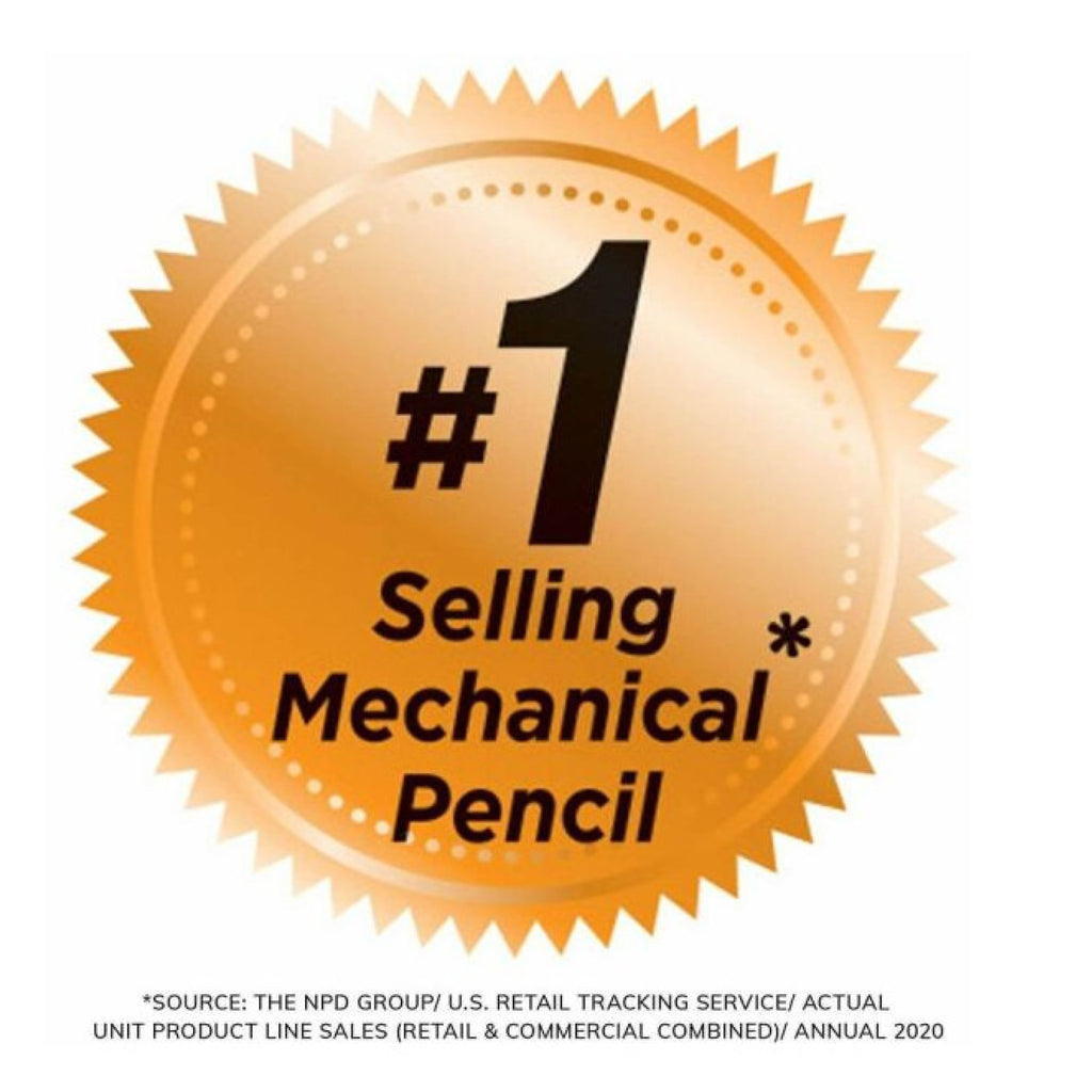 BIC Mechanical Pencils, Xtra Life, 0.7 mm, Black Barrel, Pack Of 12