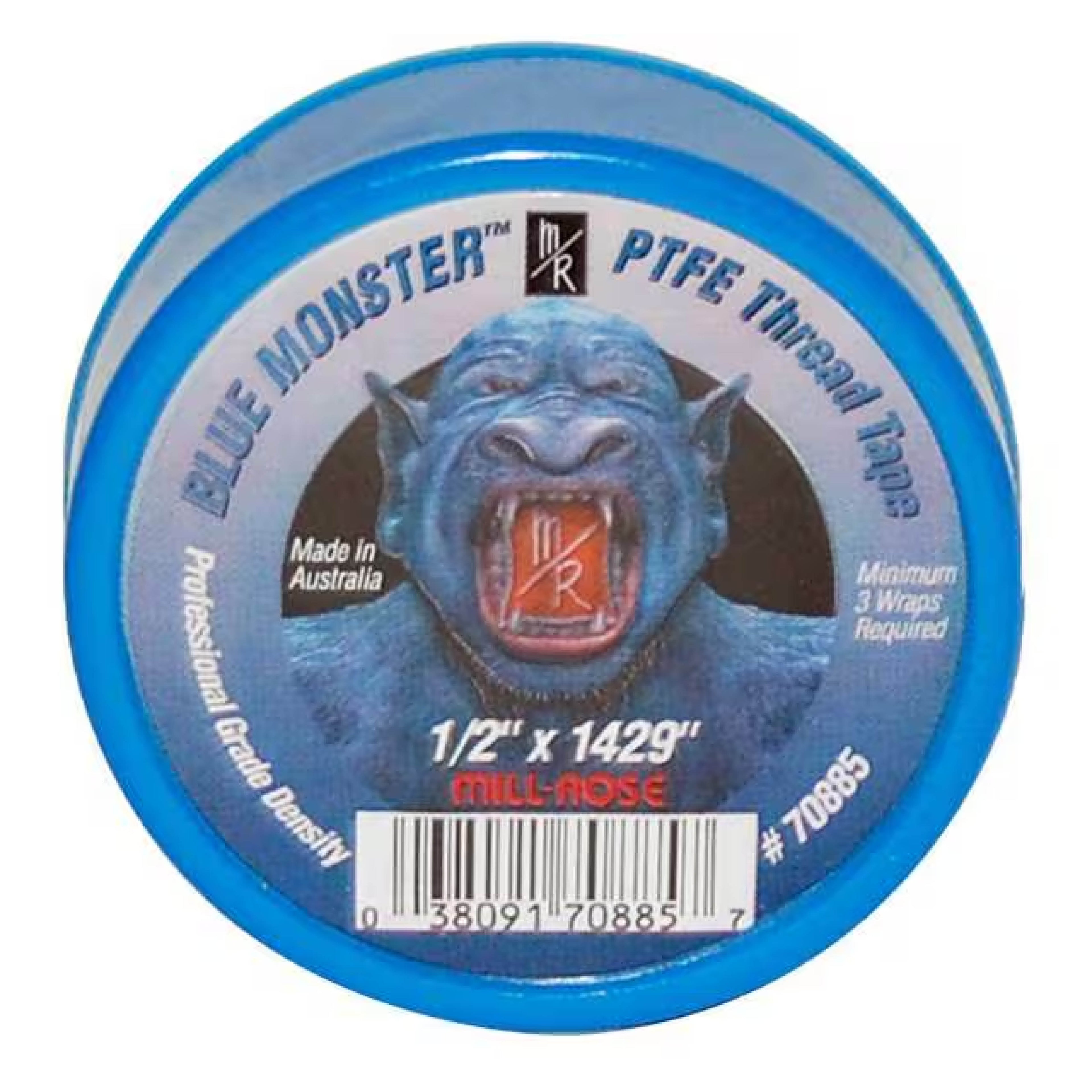 Blue Monster 001-70885 1/2" x 1429" Thread Tape/Roll